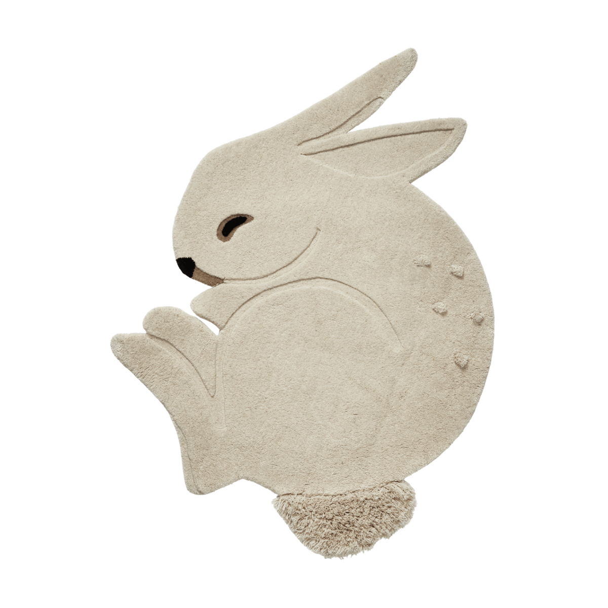 Dywan dziecięcy RABBIT złamany biały – ferm LIVING