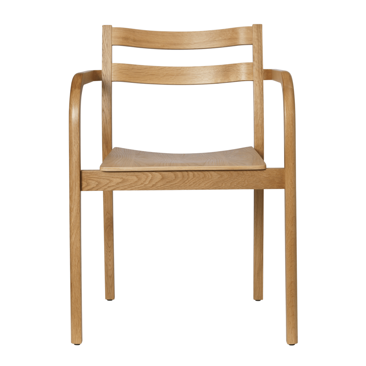 Krzesło z podłokietnikami BODA dębowy – ferm LIVING
