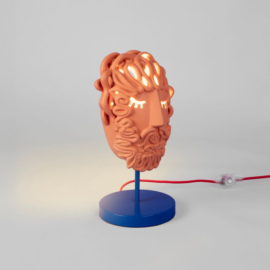 Tafellamp MAGNA GRAECIA - ULYSSE terracotta