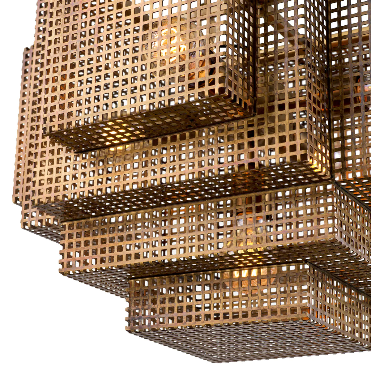 Geara Hanging Lampe Alte Golden