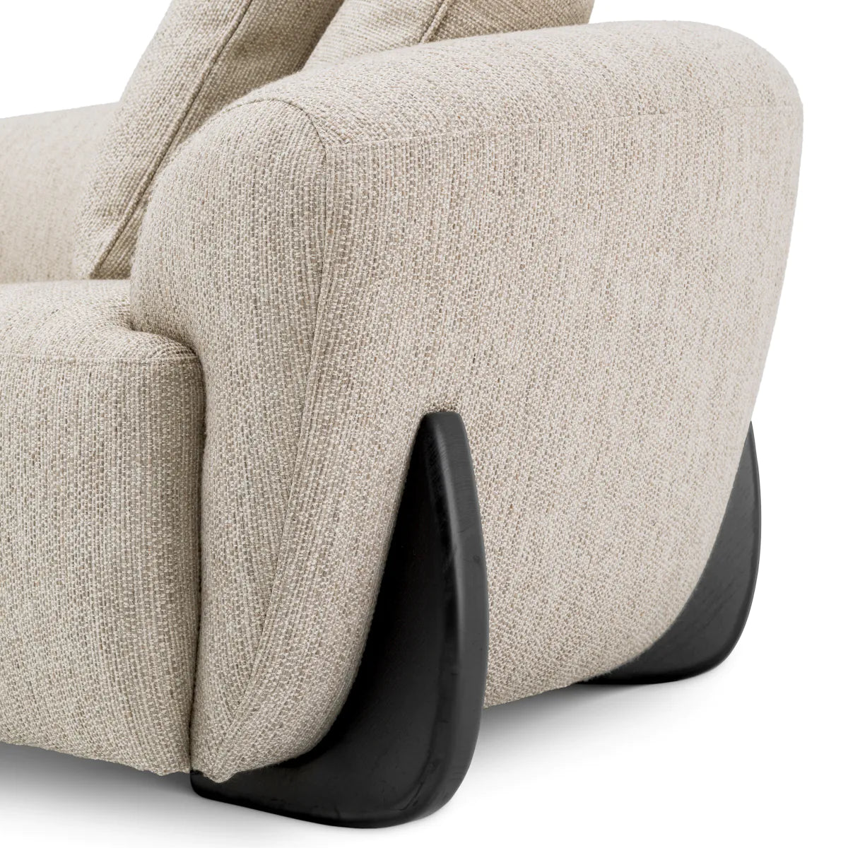 Sofa SIDERNO lichtgrijs