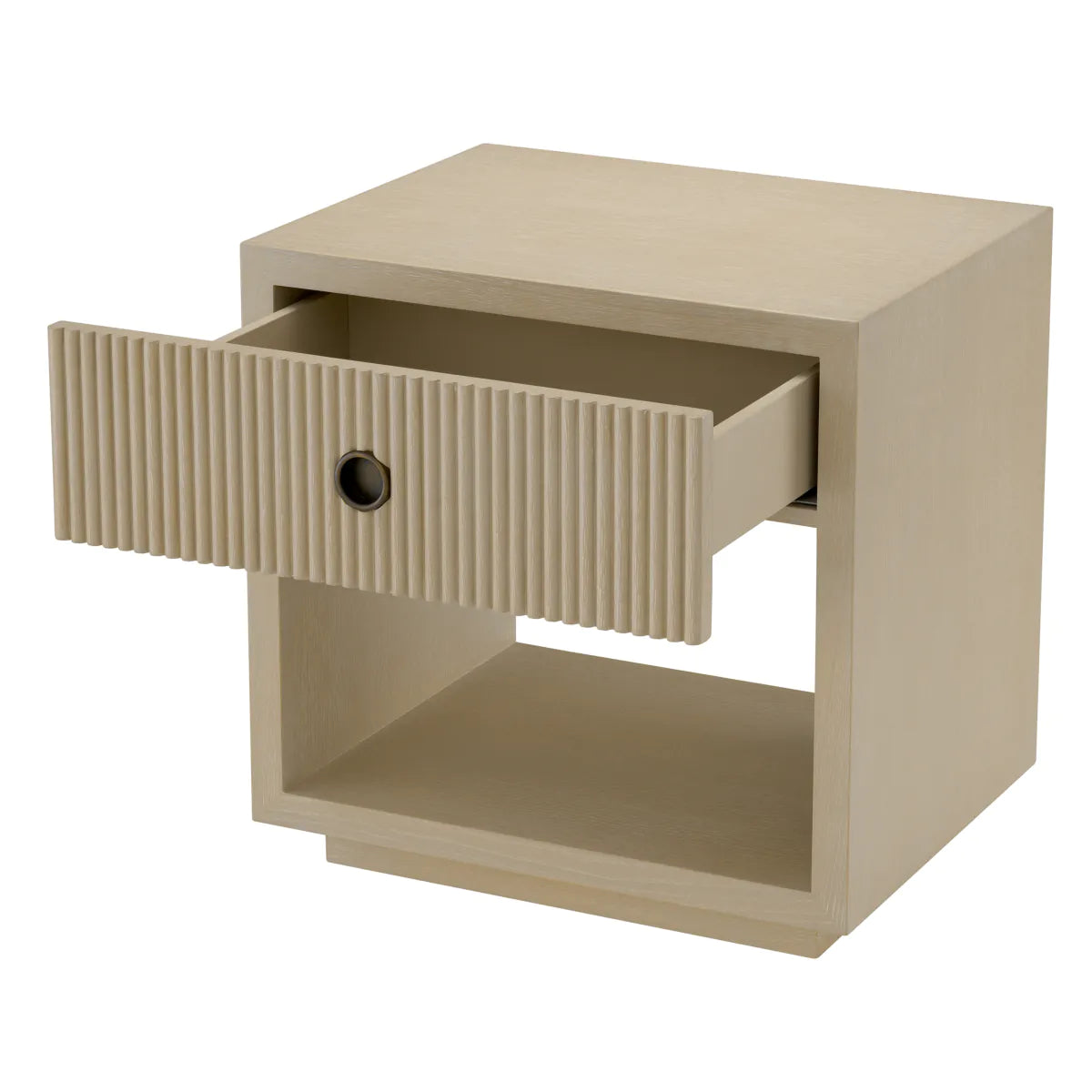 Dimitrios Nachtschrank Licht Eicheer Furnier