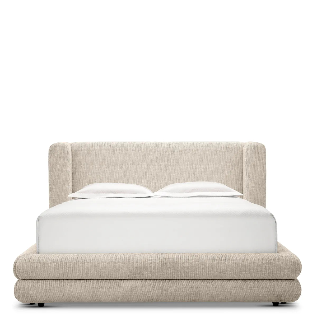 Gestoffeerd bed FRANCISCO beige