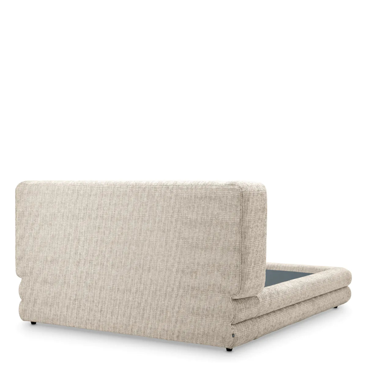 Gestoffeerd bed FRANCISCO beige