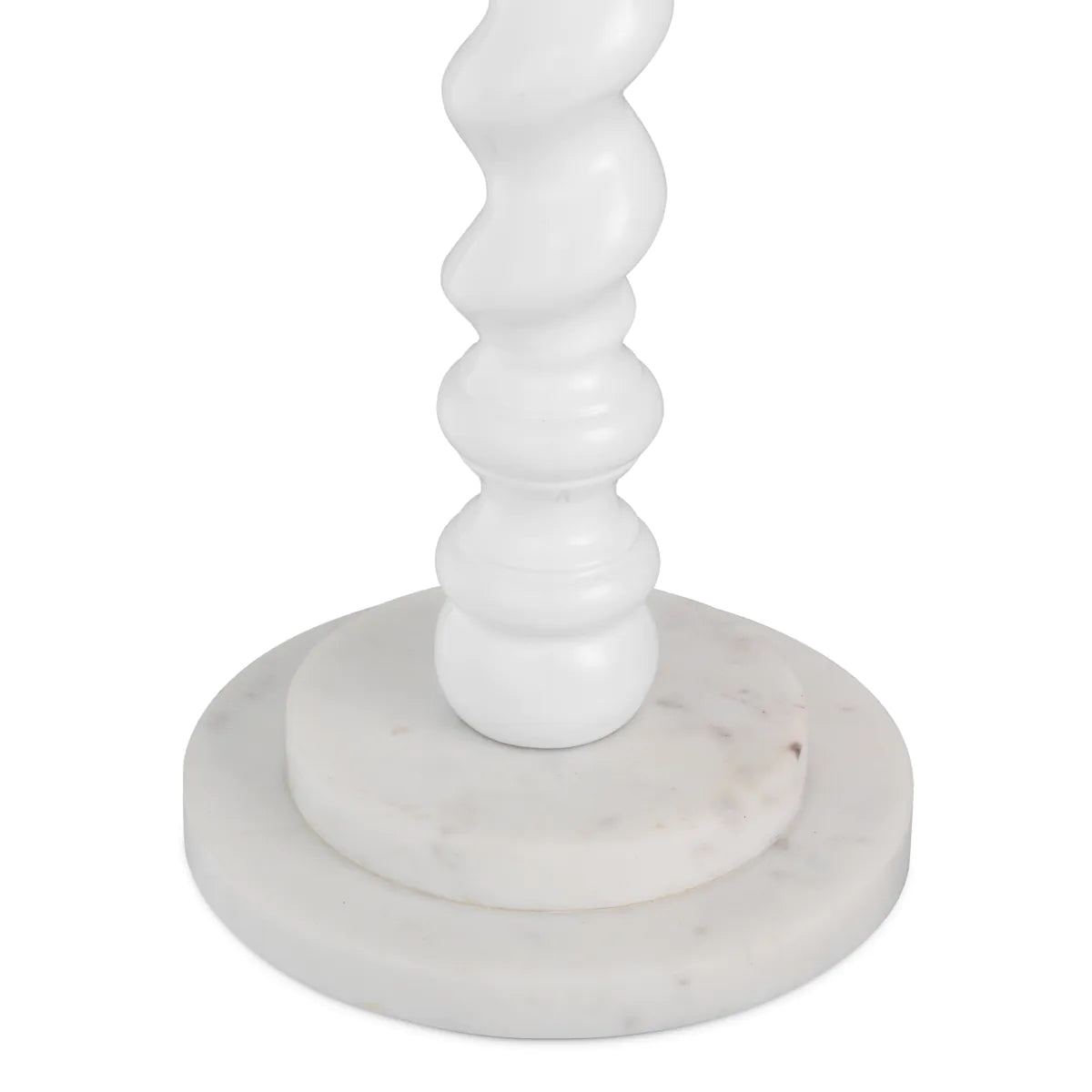 Tafellamp MASSIMO crème met witte voet