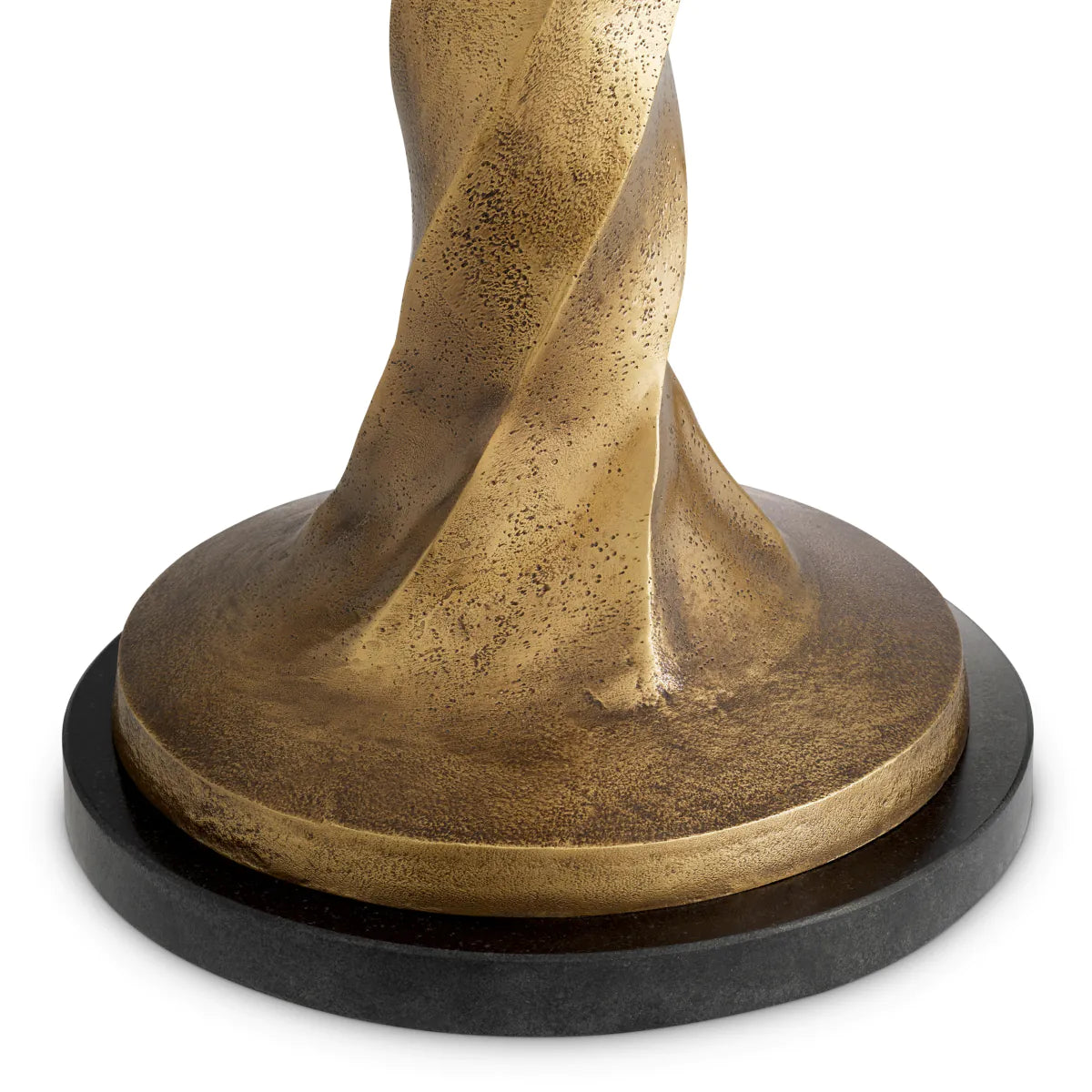 COSTANZA floor lamp antique brass with granite base