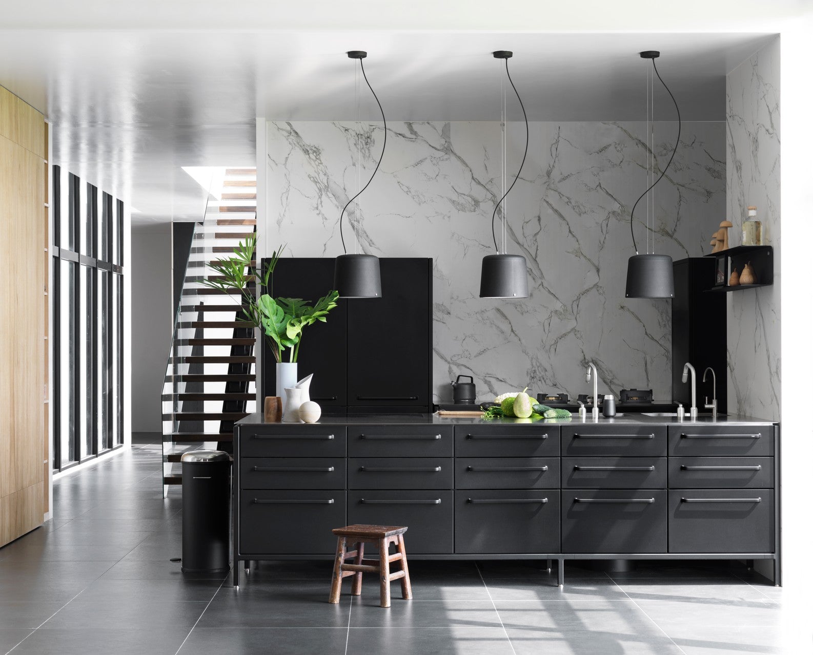Hanglamp 526 zwart metaal