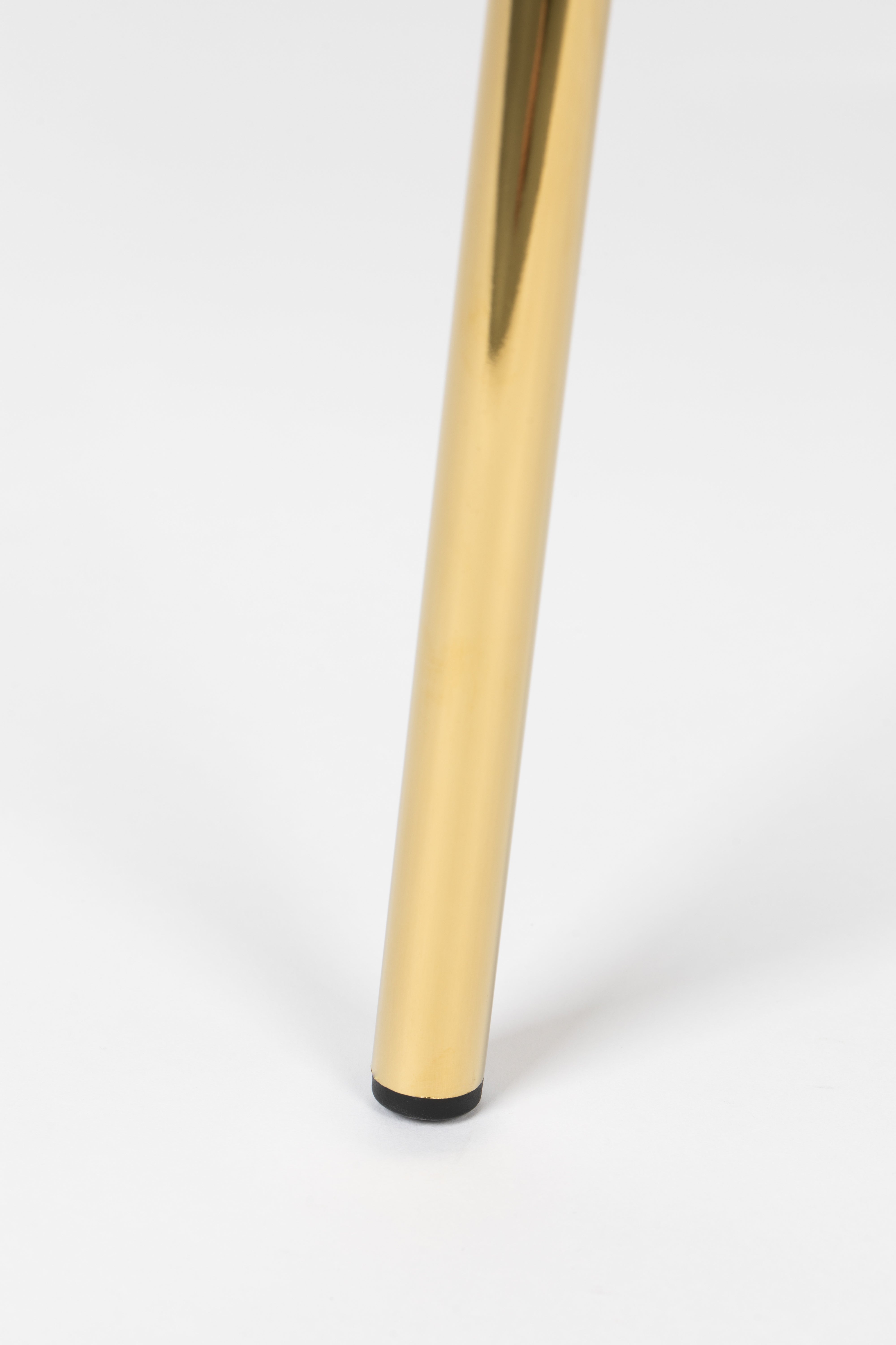 JOLIEN armstoel lichtgroen met gouden basis