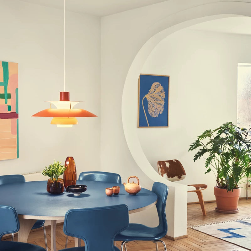 Lampa wisząca PH 5 odcienie pomarańczowego