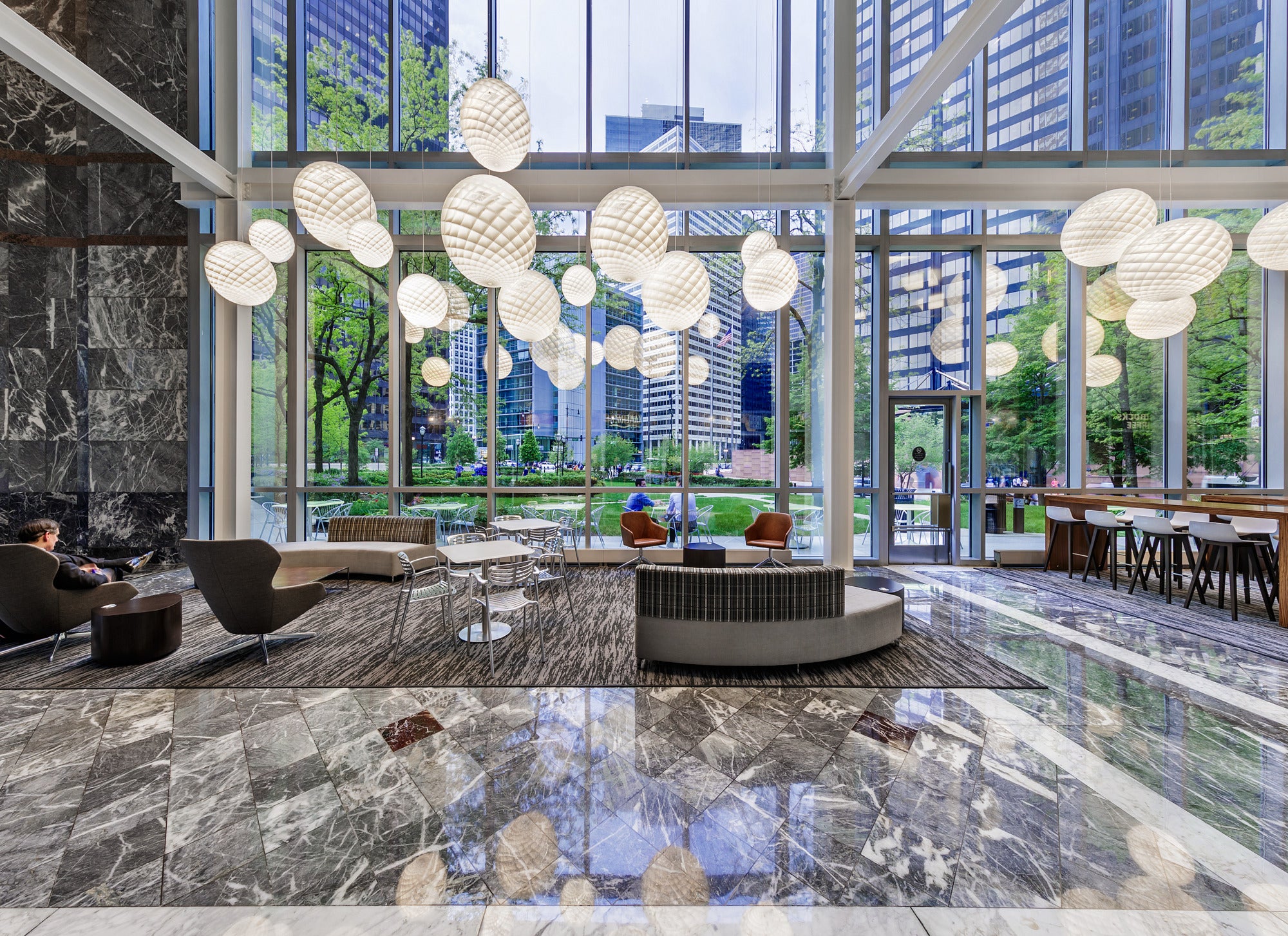 Pendant lamp PATERA white