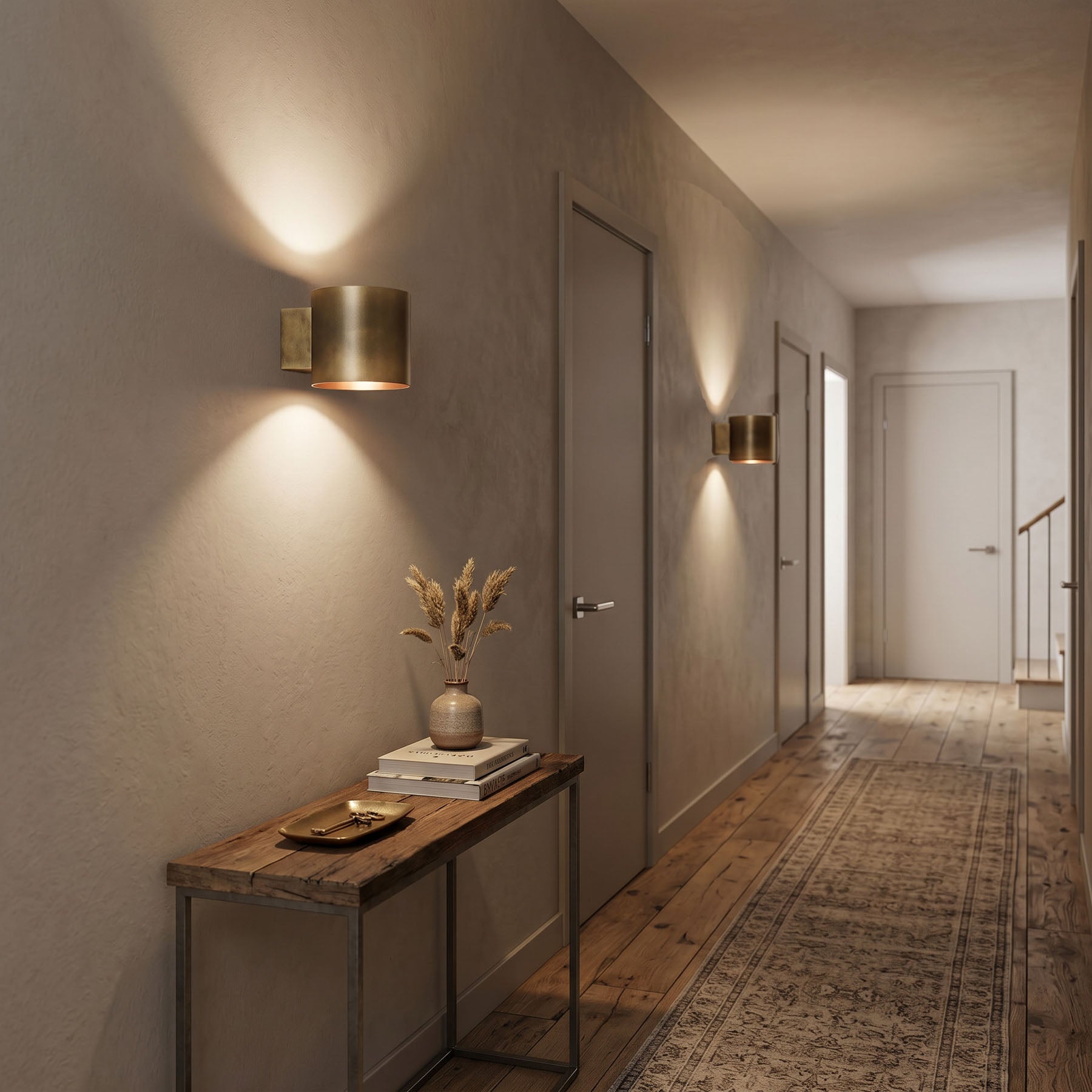 Wandlamp TUBE wit