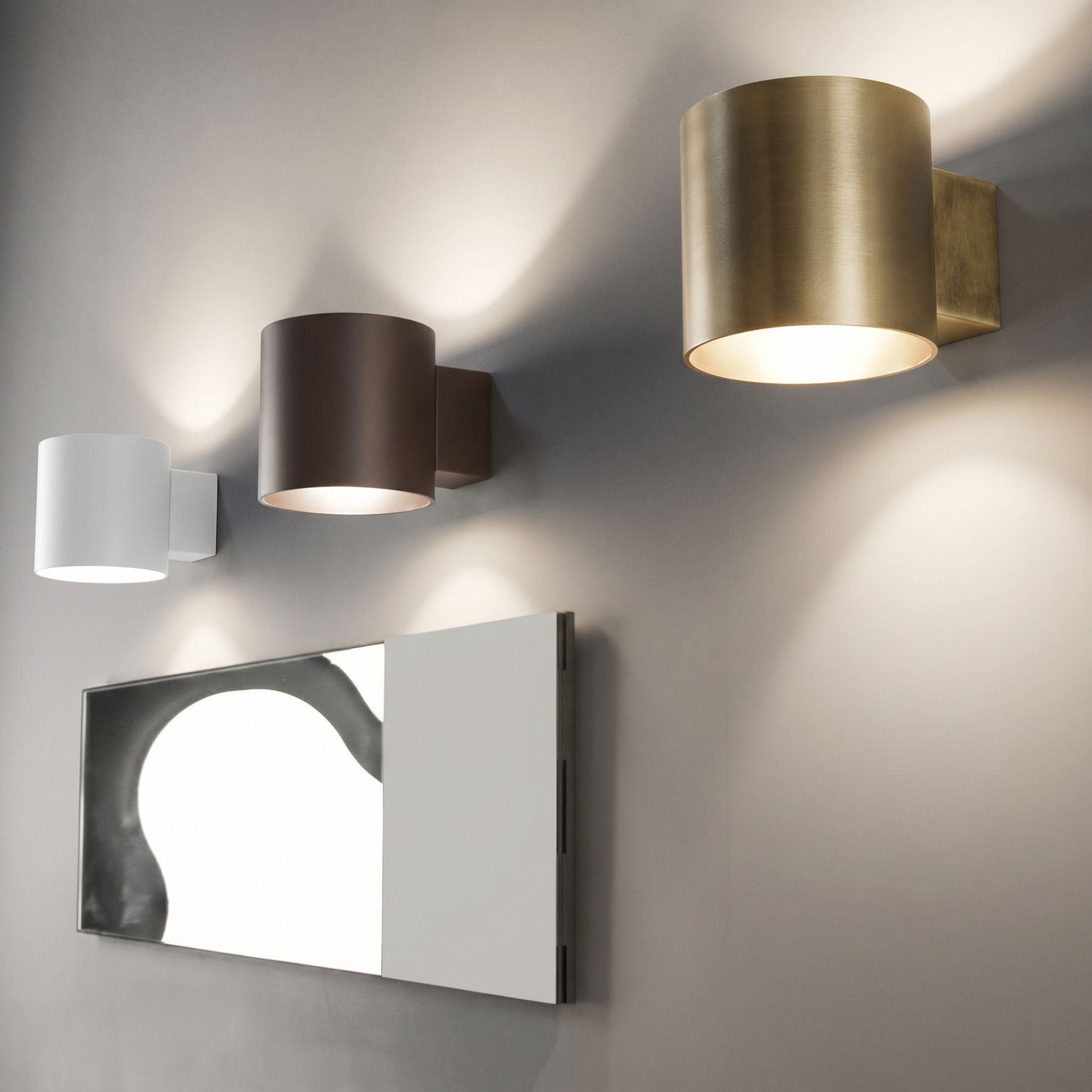 Wandlamp TUBE wit