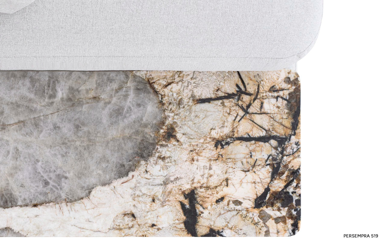 Narożnik z półką lewostronny DUMBO tapicerowany