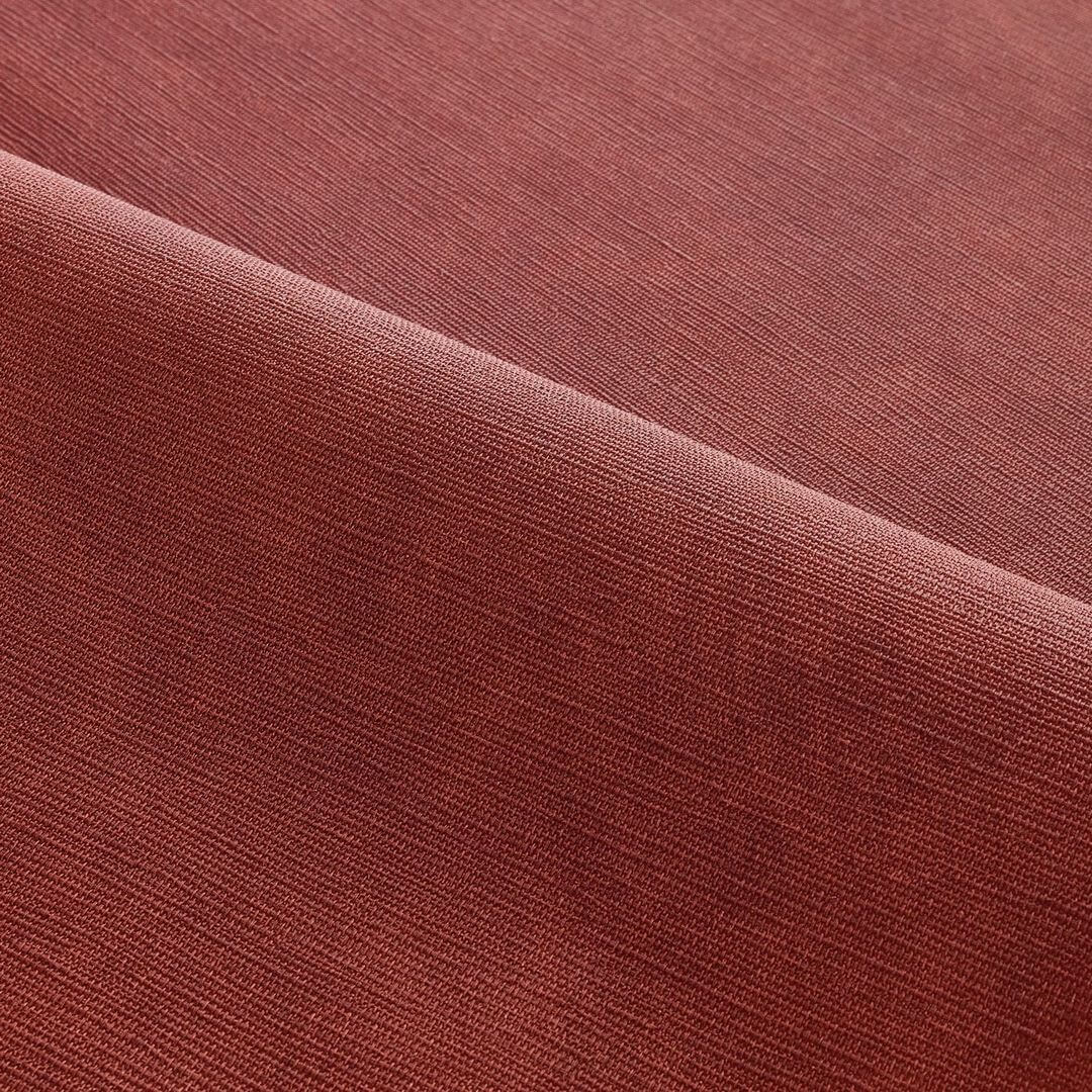 Strukturierte Tapete, die Leinwand imitiert ARGILE - CEDRE ROUGE dunkelrot