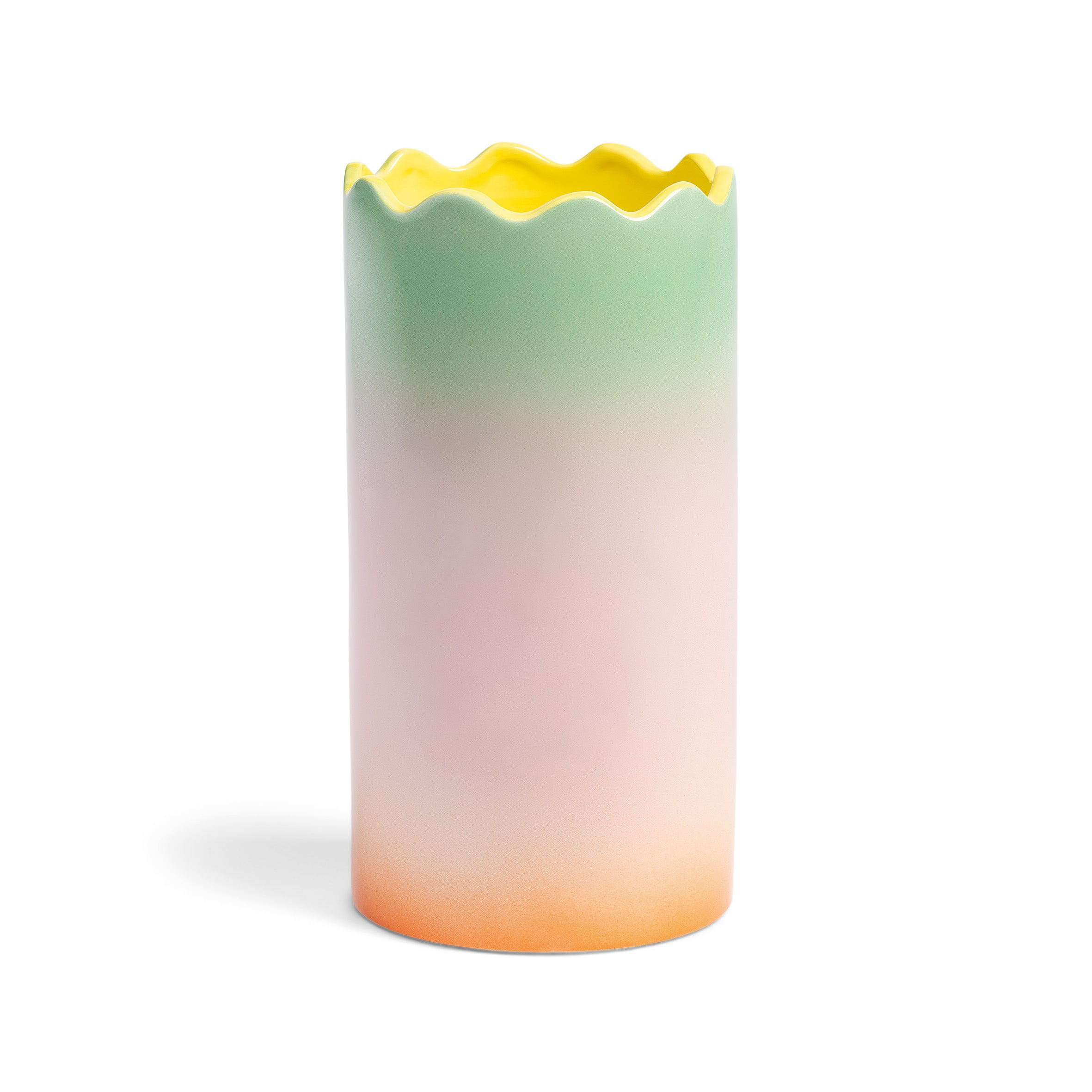 Vase FADE purple-orange gradient