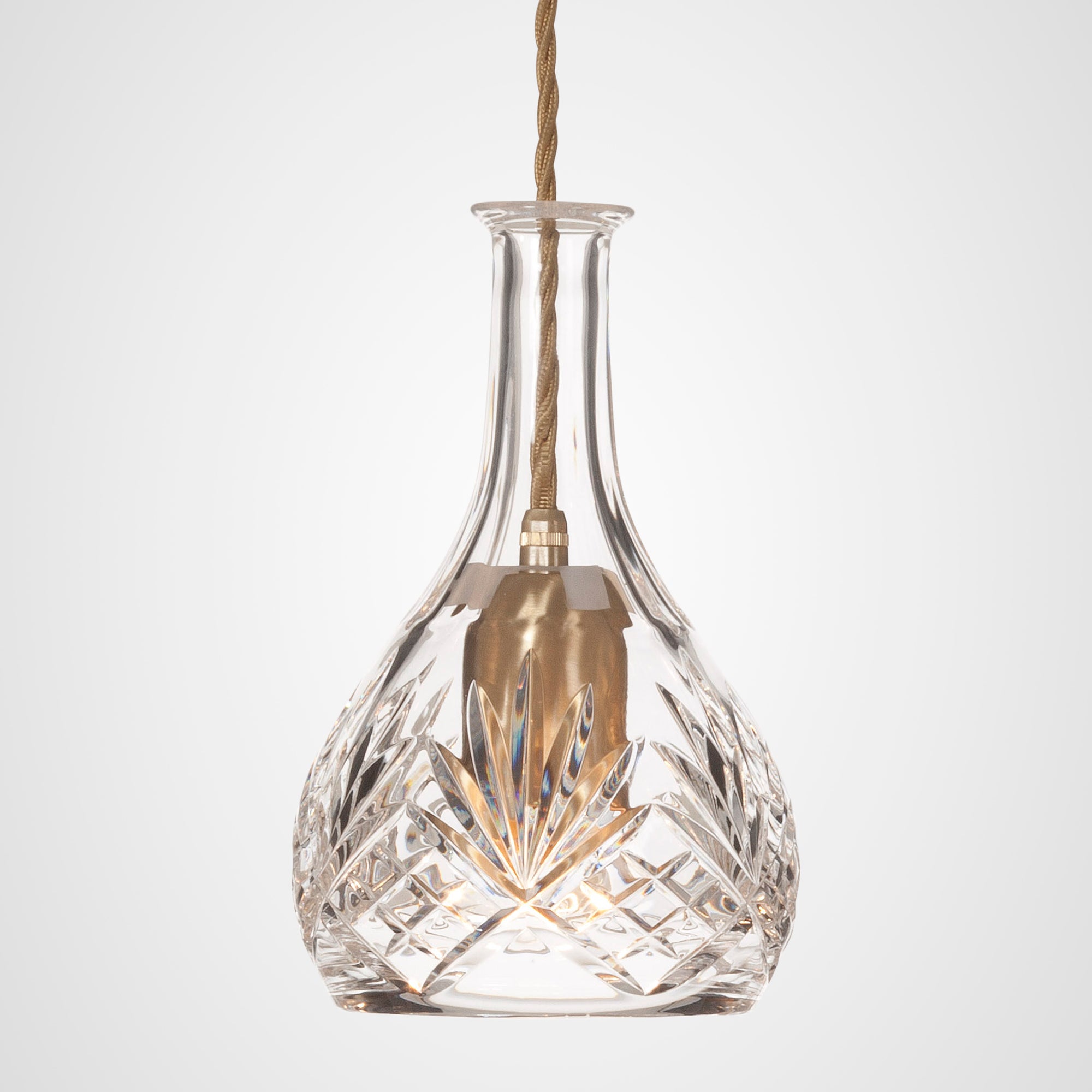 Hanglamp BELL DECANTERLIGHT van kristalglas