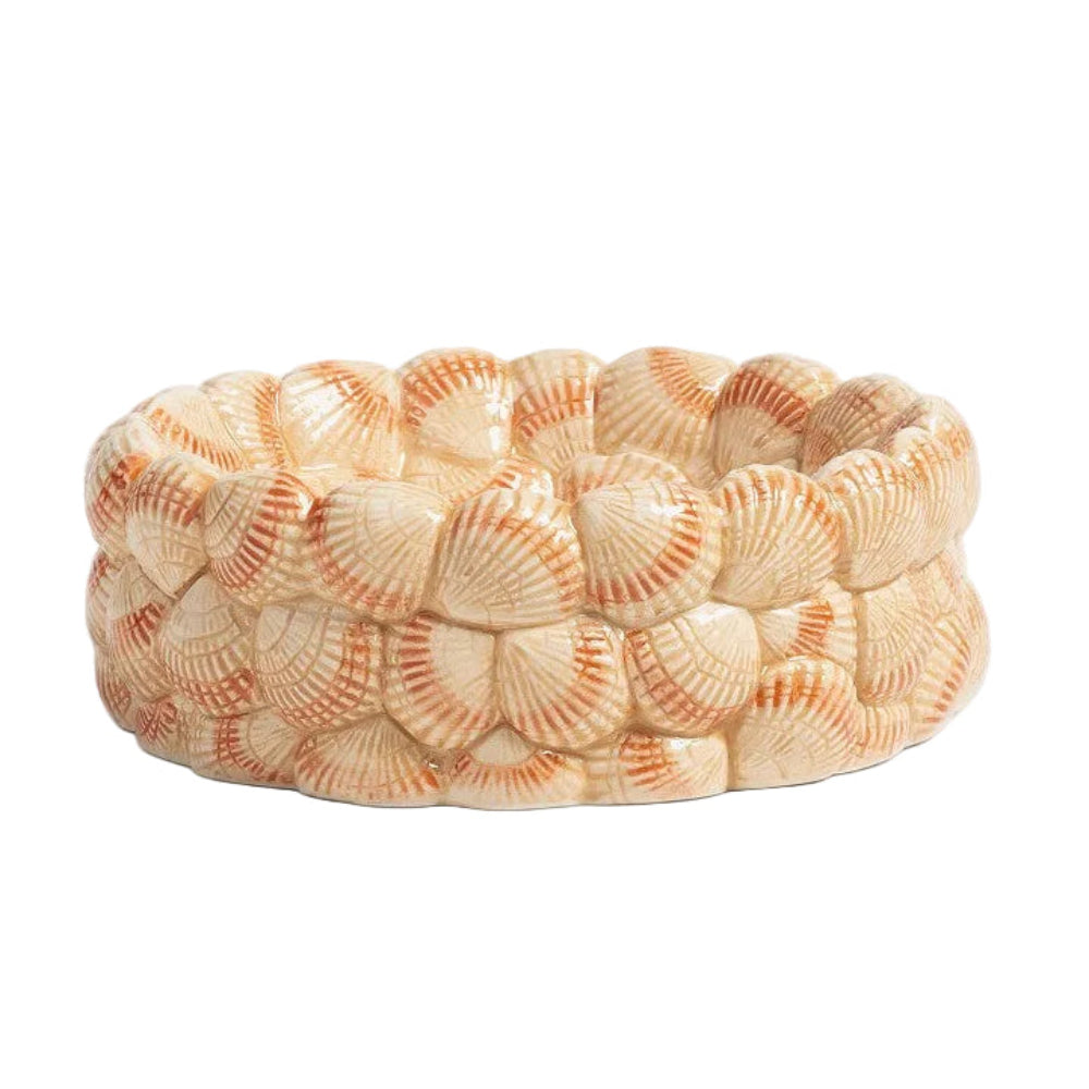 Miska COCKLE beige-orange