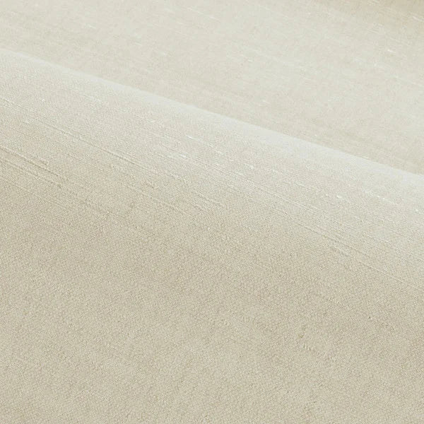 Strukturtapete, die Seide imitiert SORA - IVOIRE Elfenbein