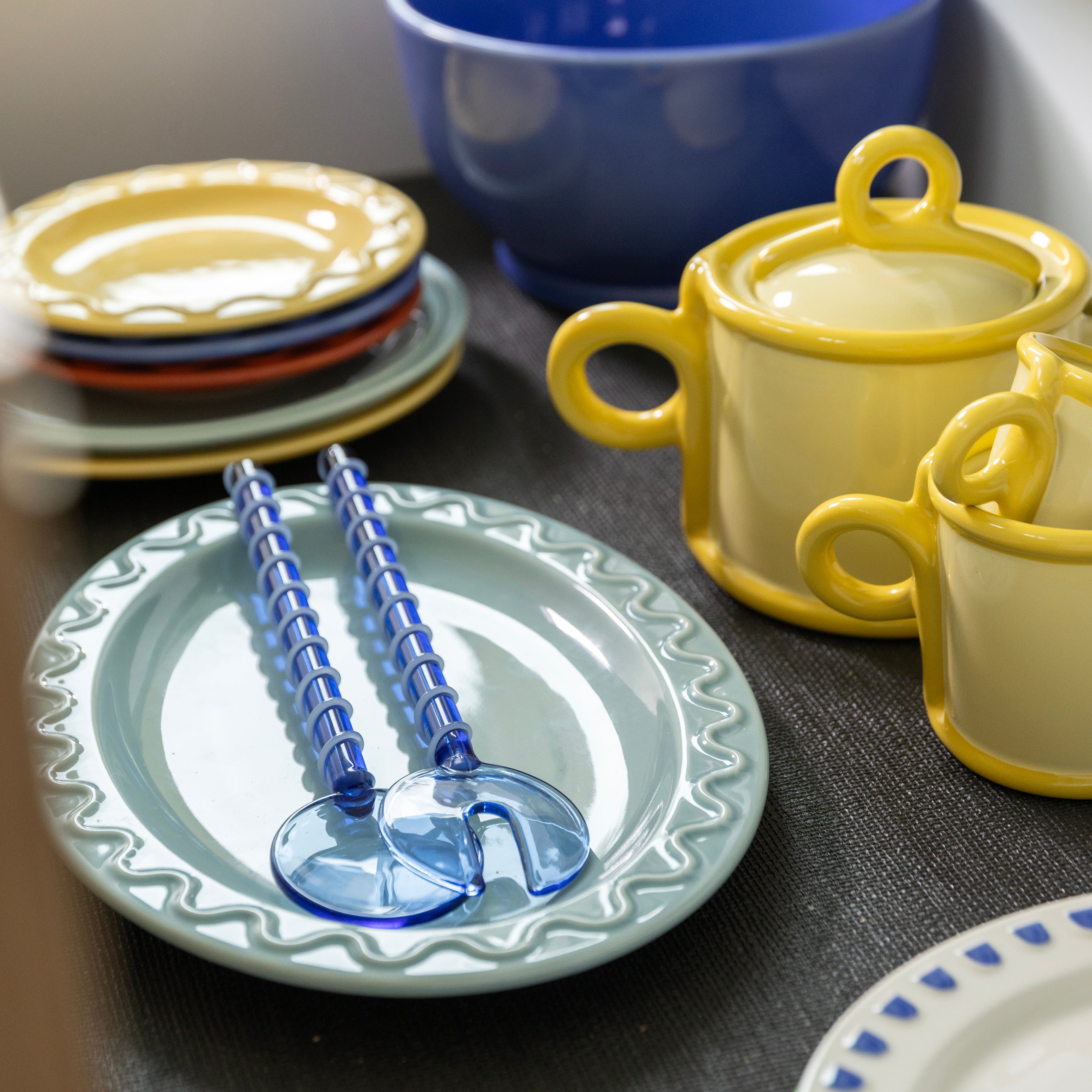 Teller MOCHI hellblau