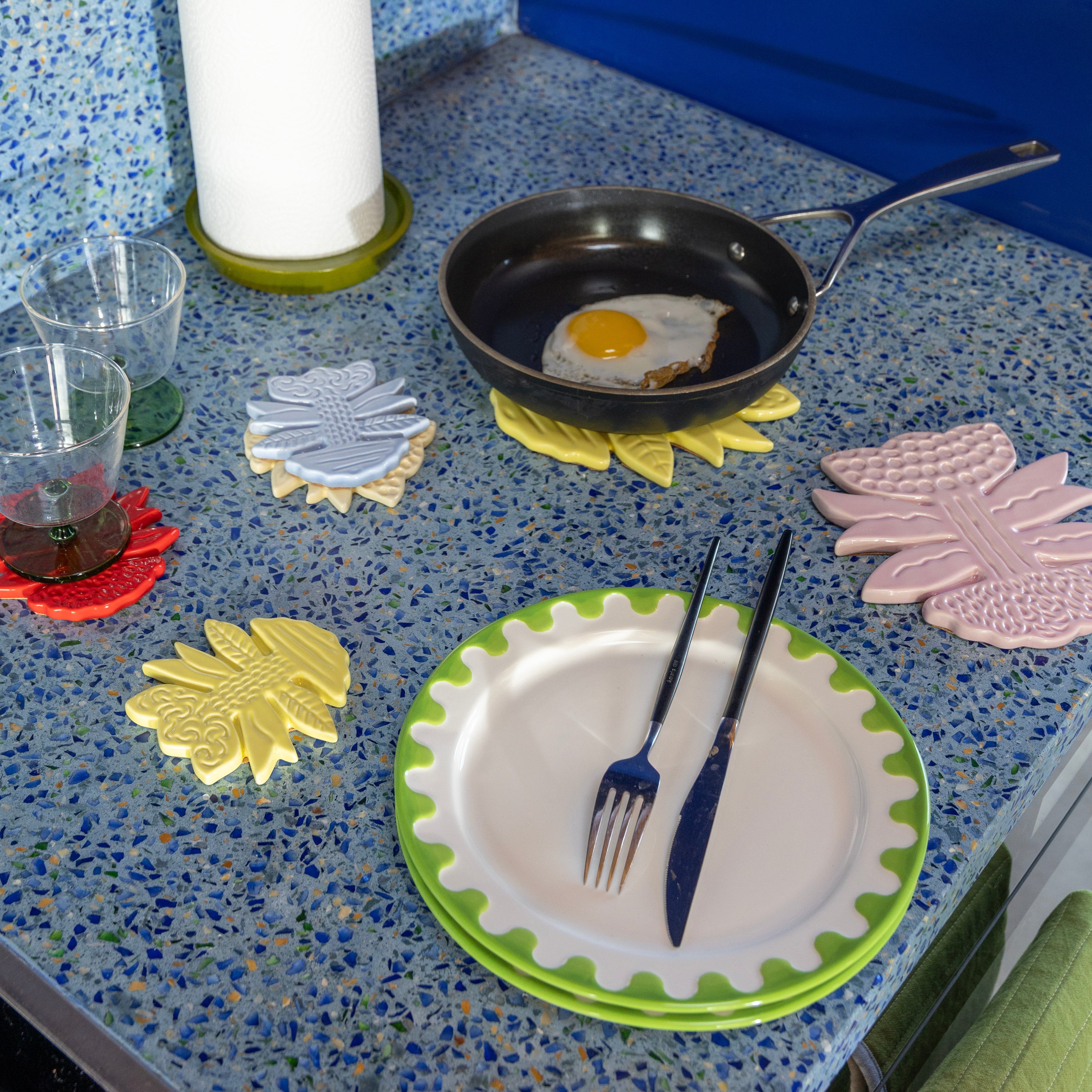 BLUME coaster yellow