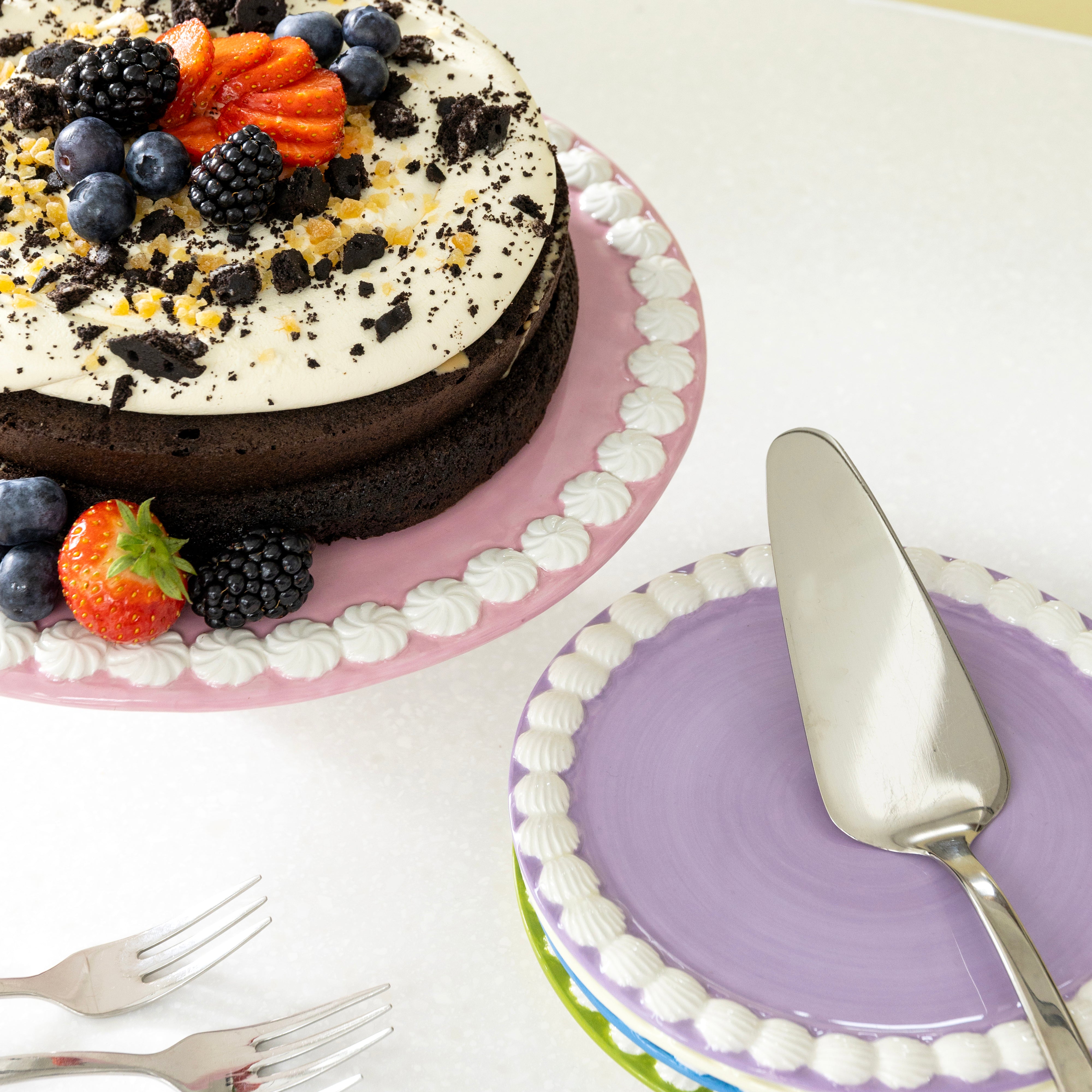 Kleurenset dessertborden WHIP