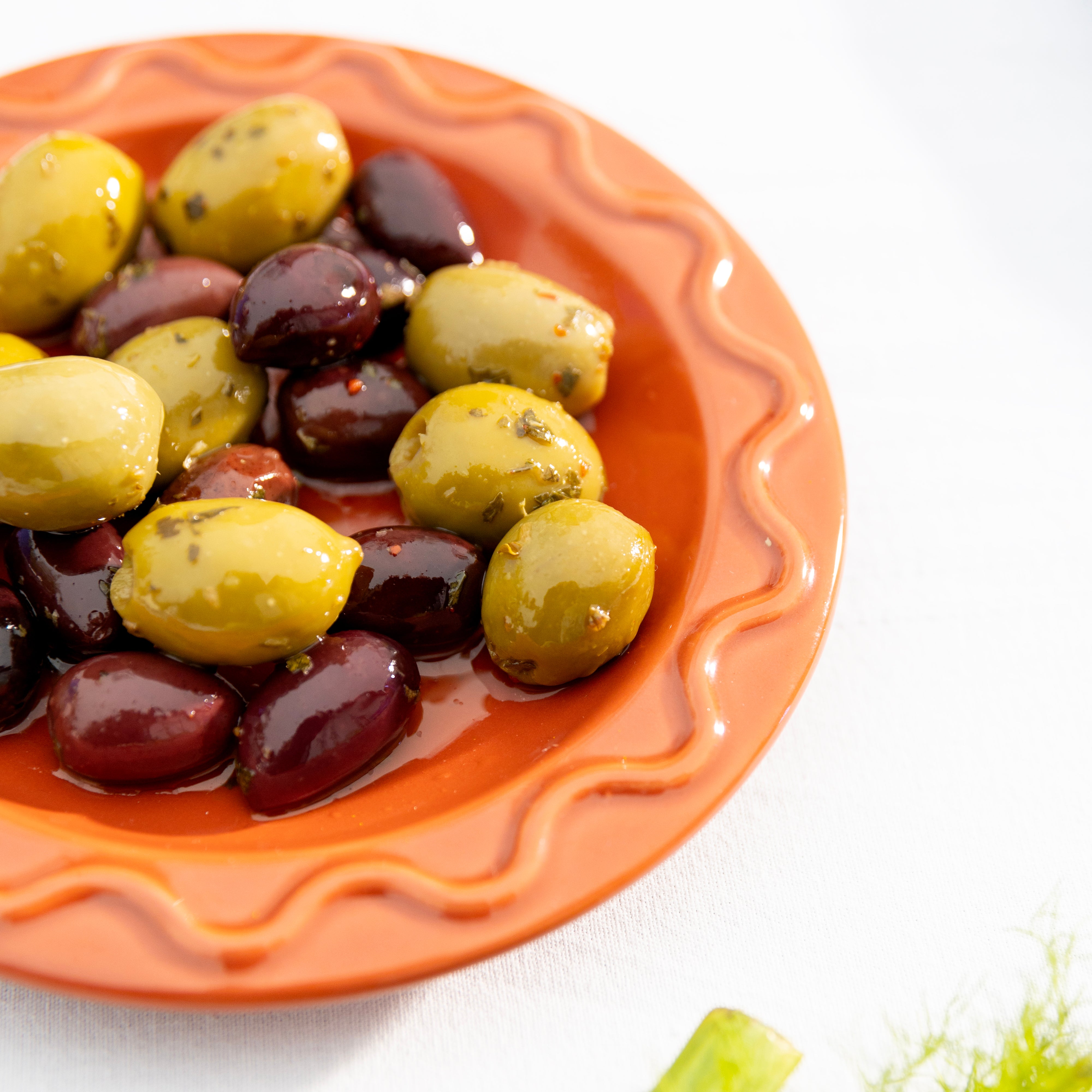 Set dessertborden MOCHI terracotta