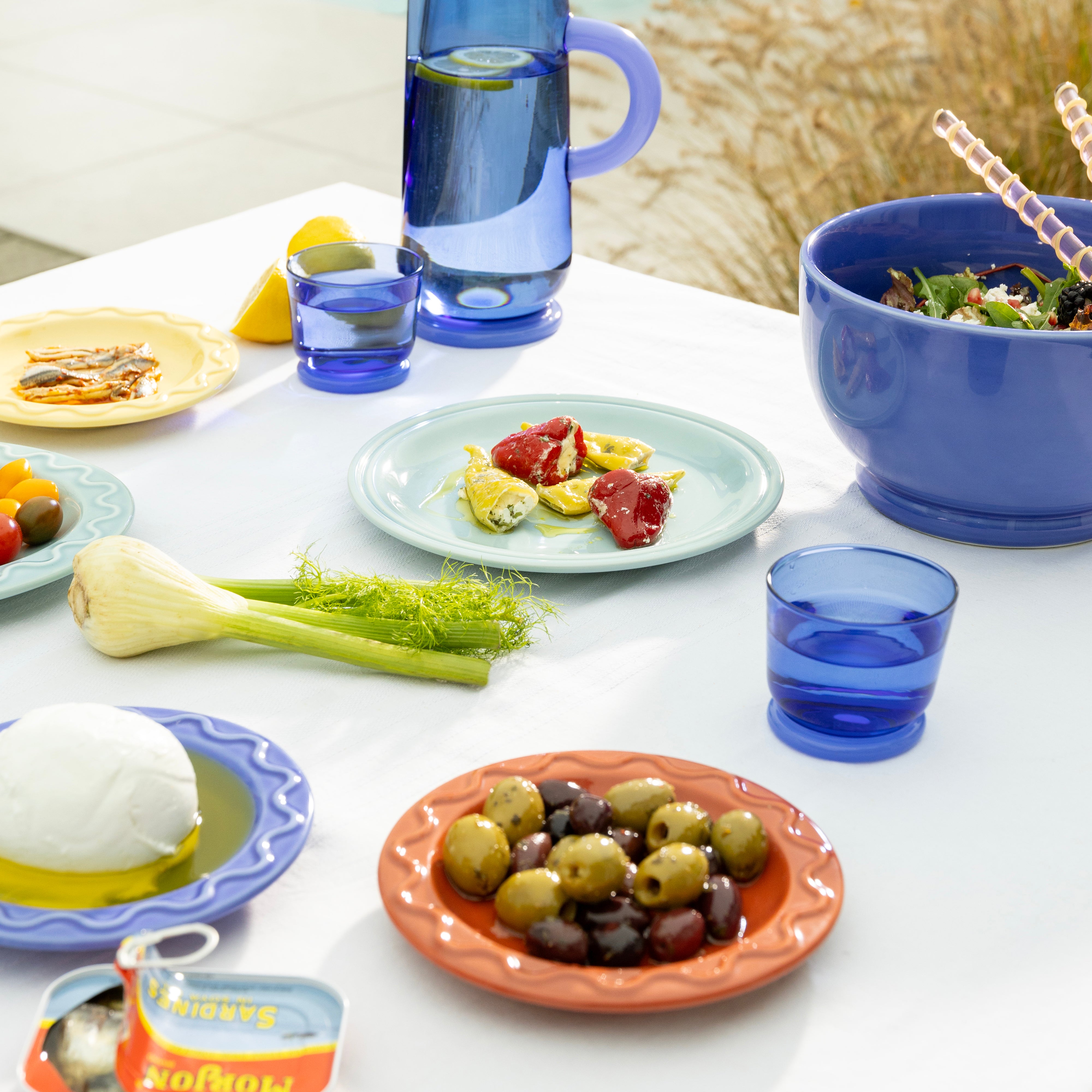 Set dessertborden MOCHI terracotta