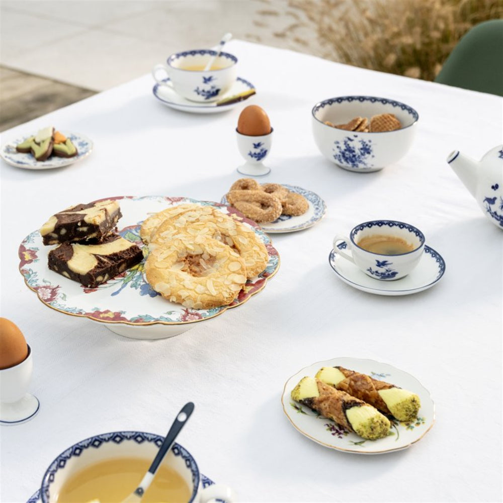 Patera PATINA weiß mit Rot und Blau