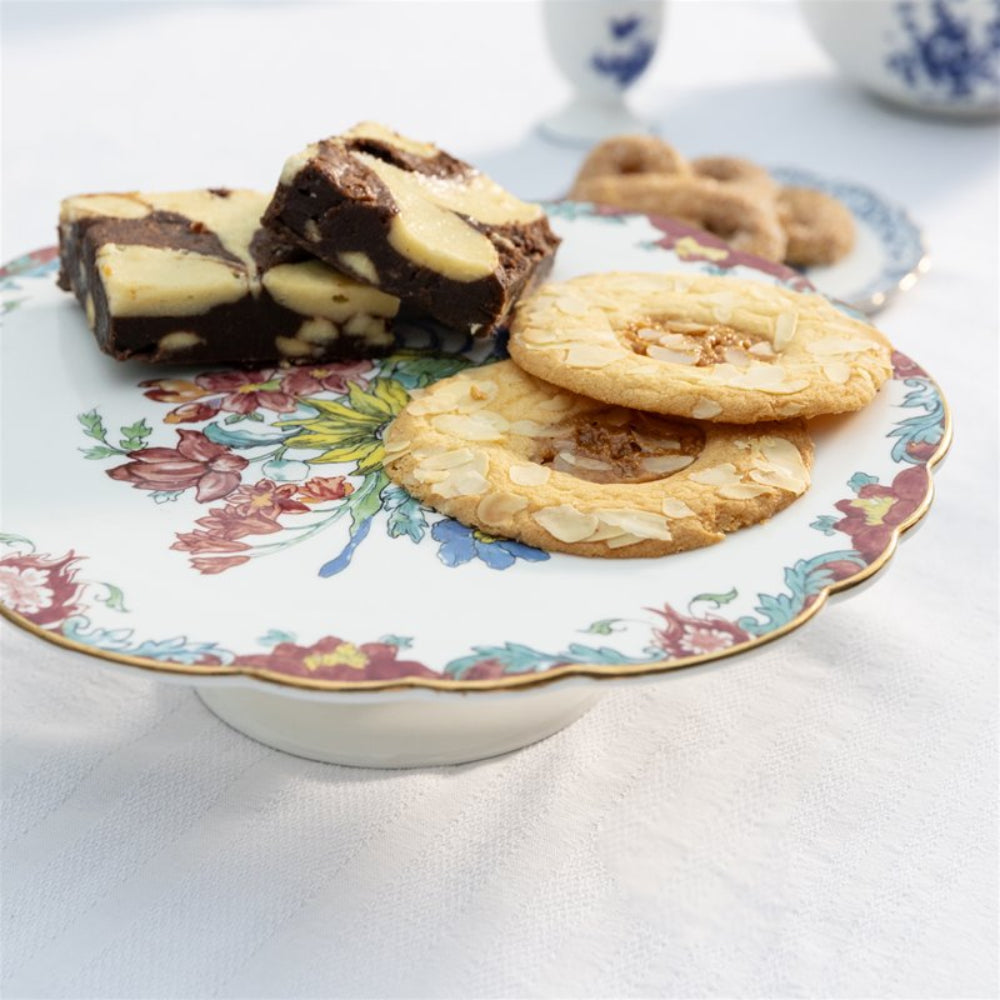 Patera PATINA weiß mit Rot und Blau