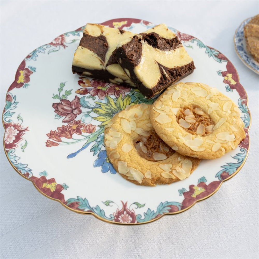 Patera PATINA weiß mit Rot und Blau