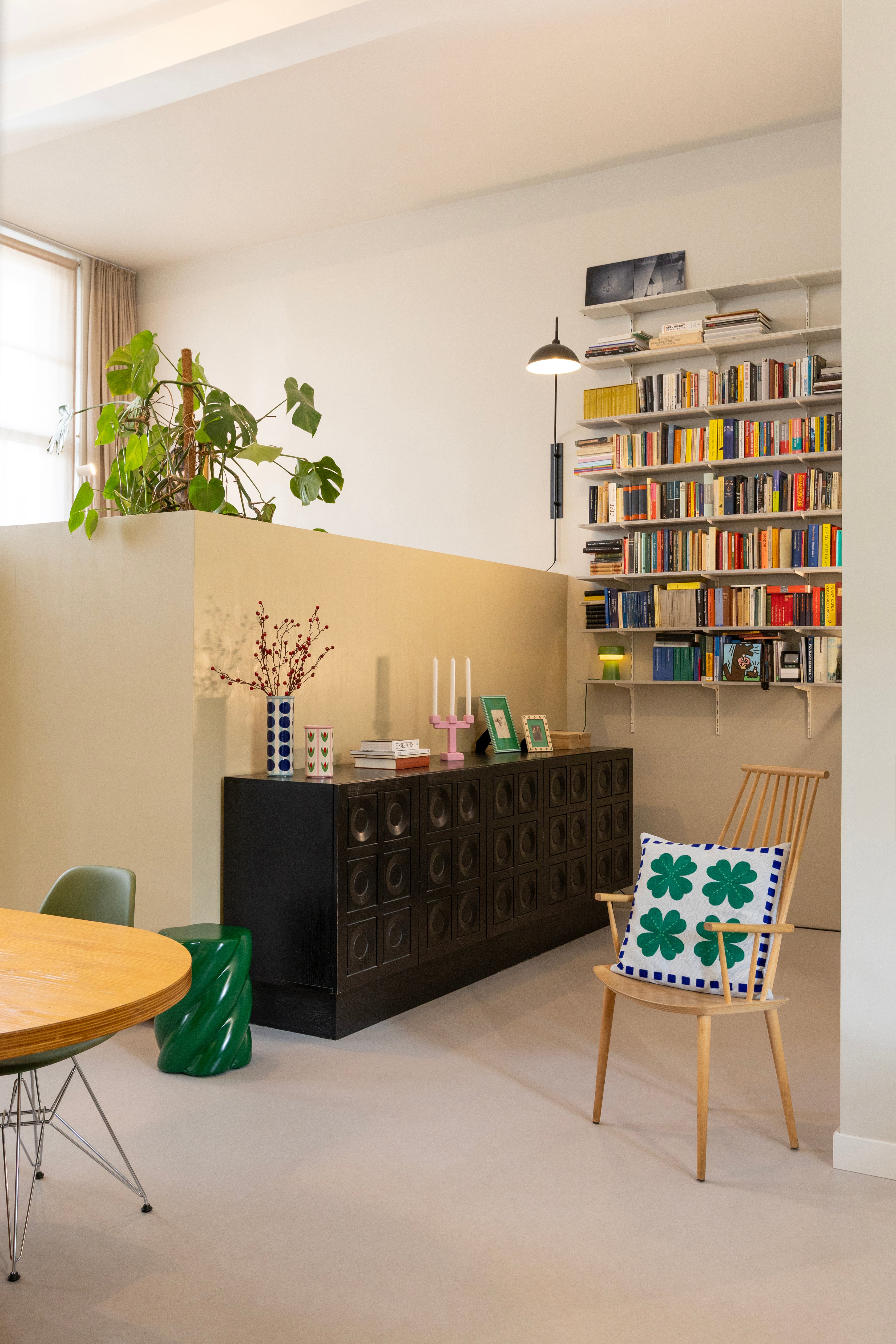 Fotolijst PATCH groen met beige