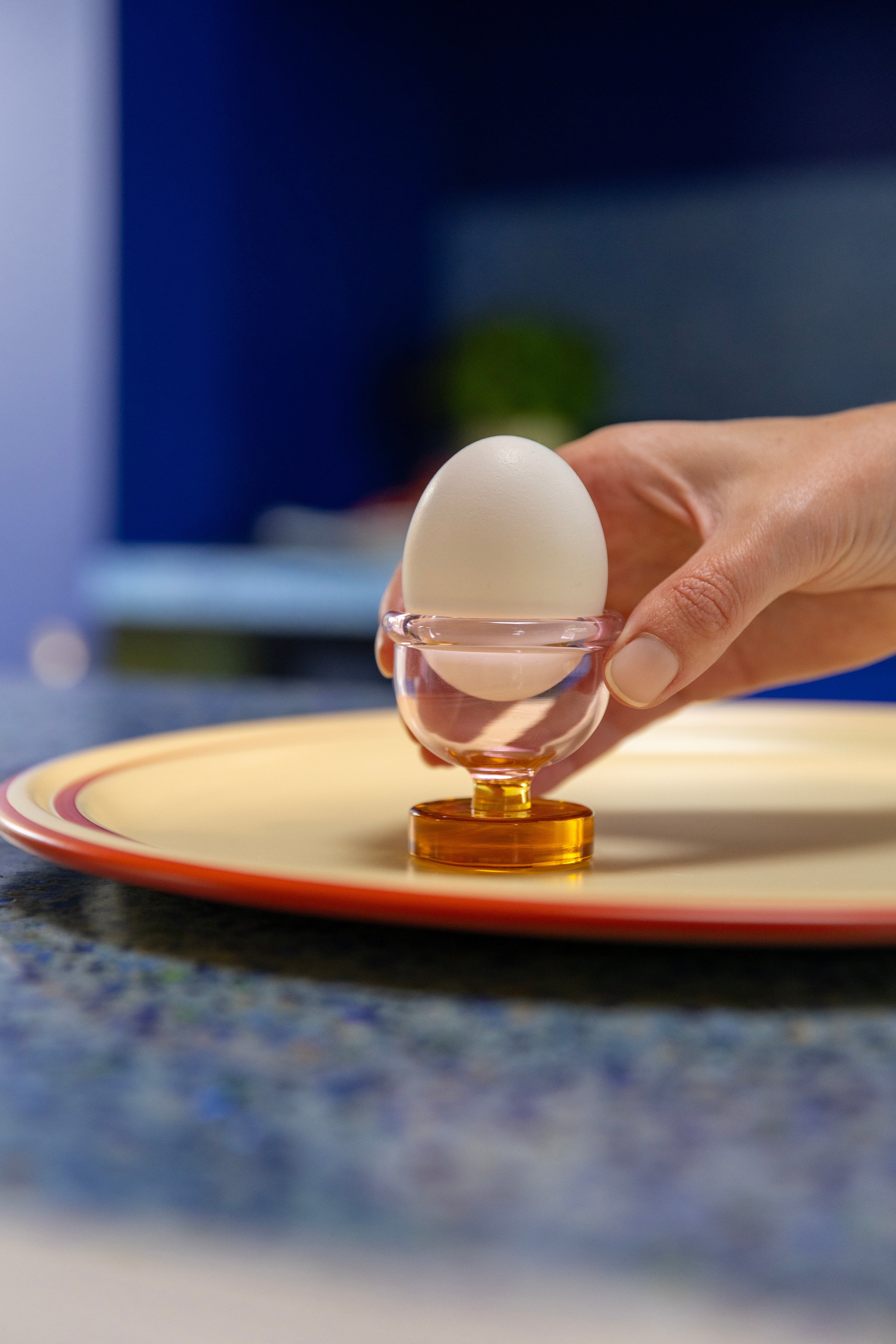 Taca VANO geel met rood