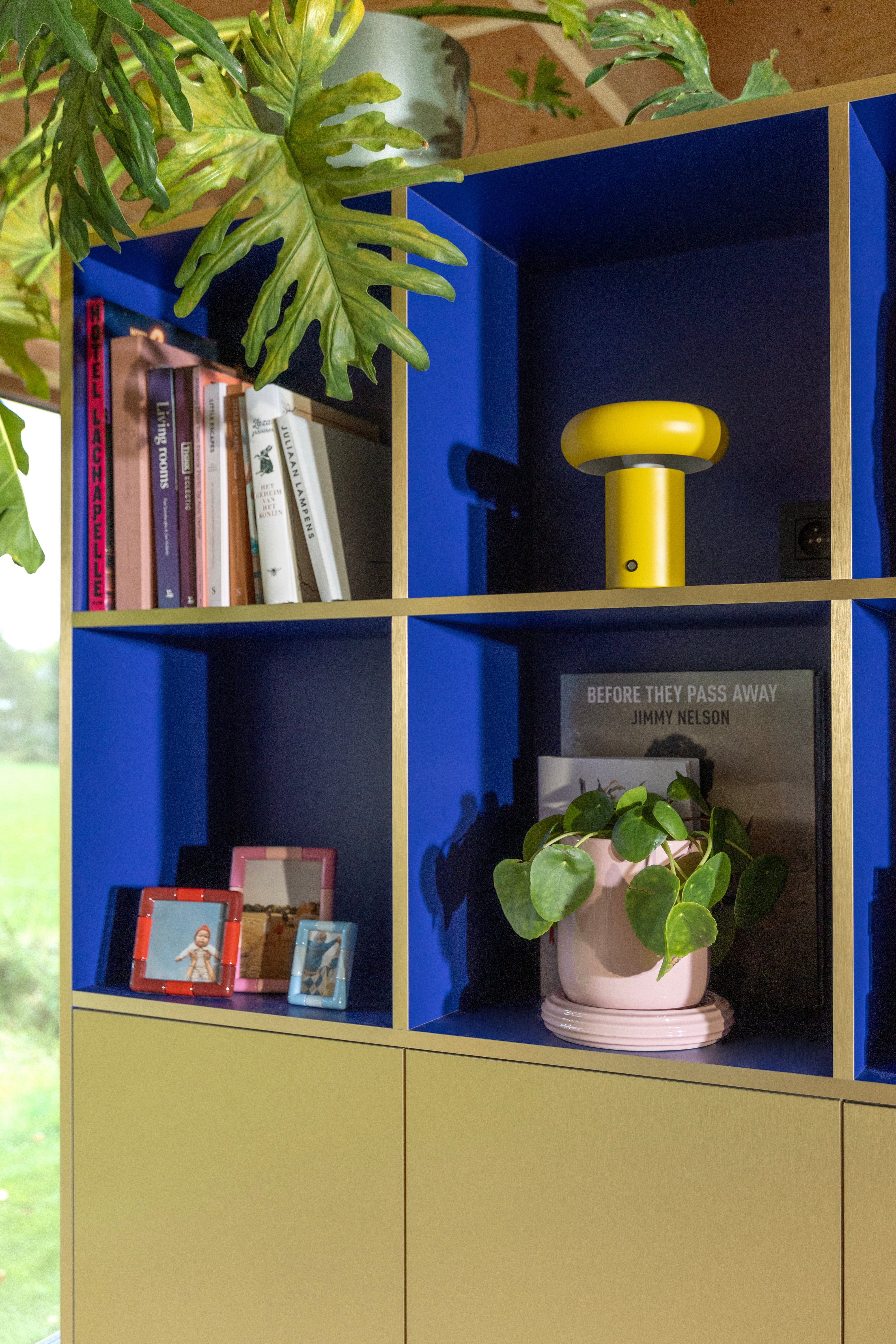 RIFT RECTANGLE photo frame blue