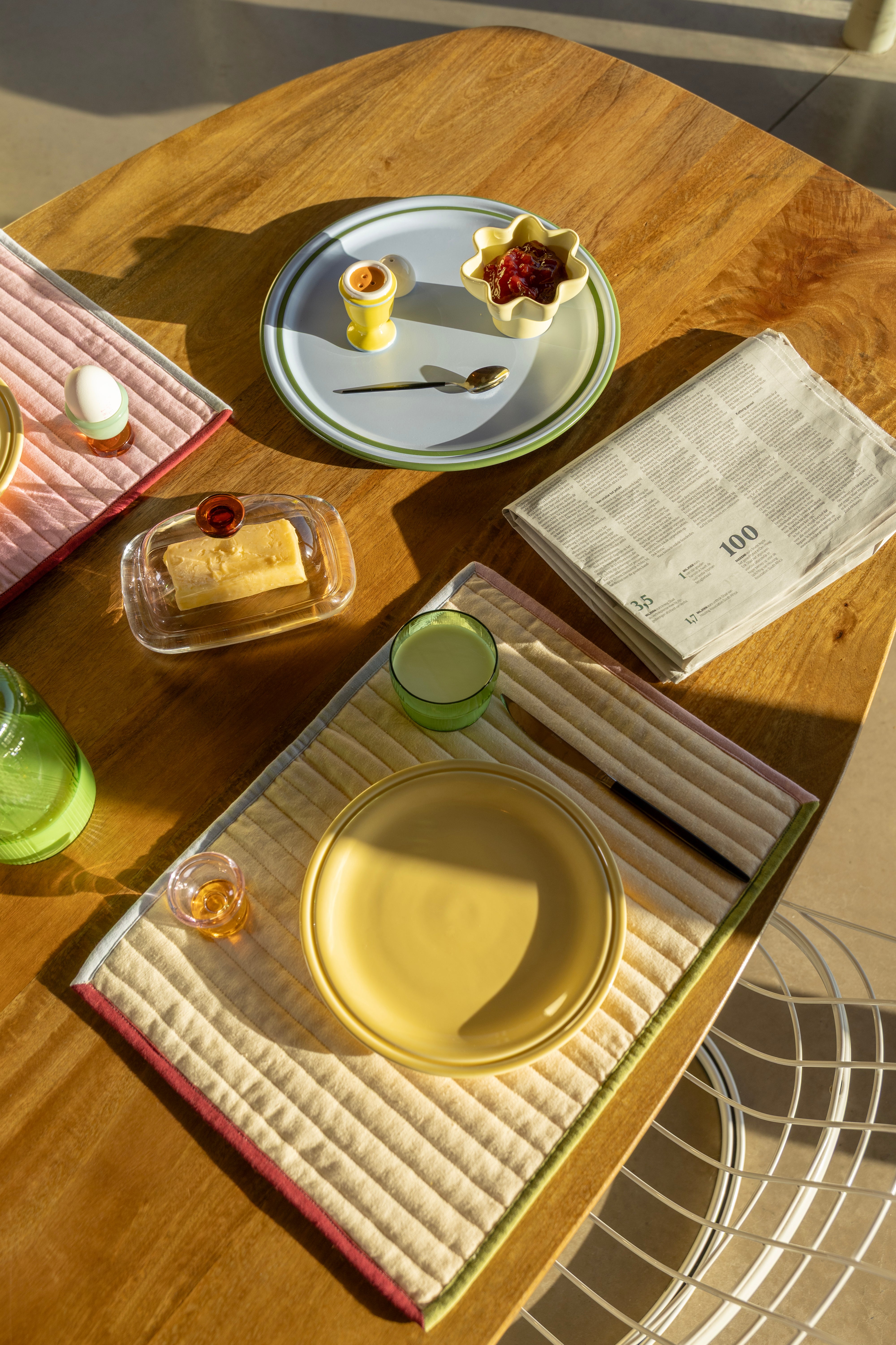 Taca VANO blau mit grünem