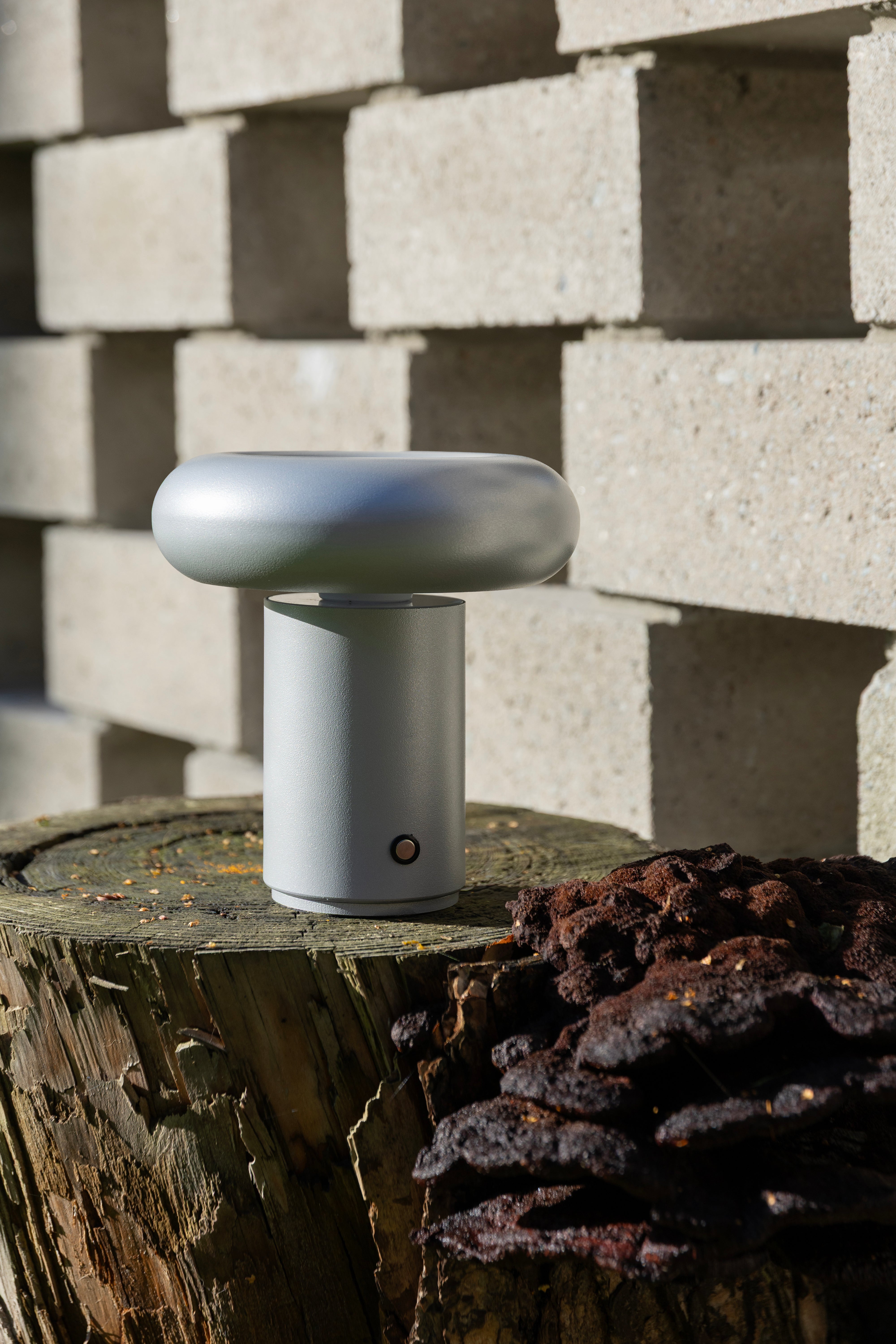 Draagbare lamp GLIMPSE zilver