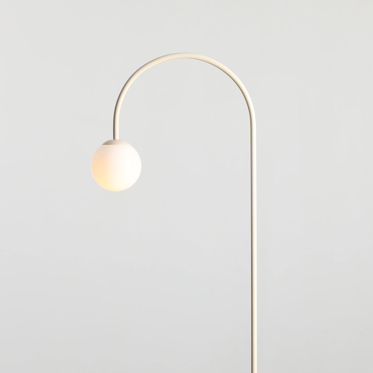 UNA Cream floor lamp
