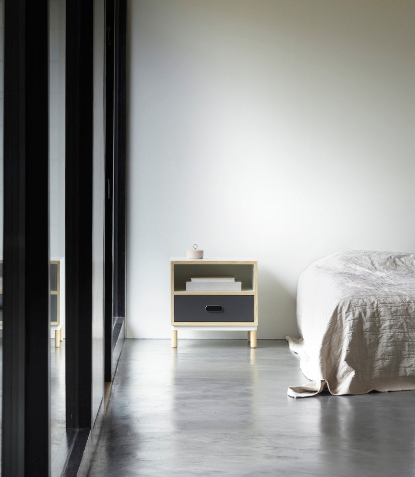 Nachtkastje KABINO wit