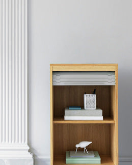 JALOUSI kast donkerblauw