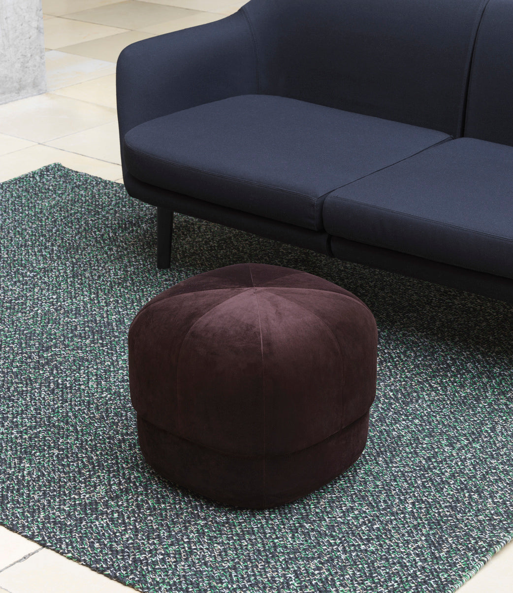 Brown coffee circus pouf