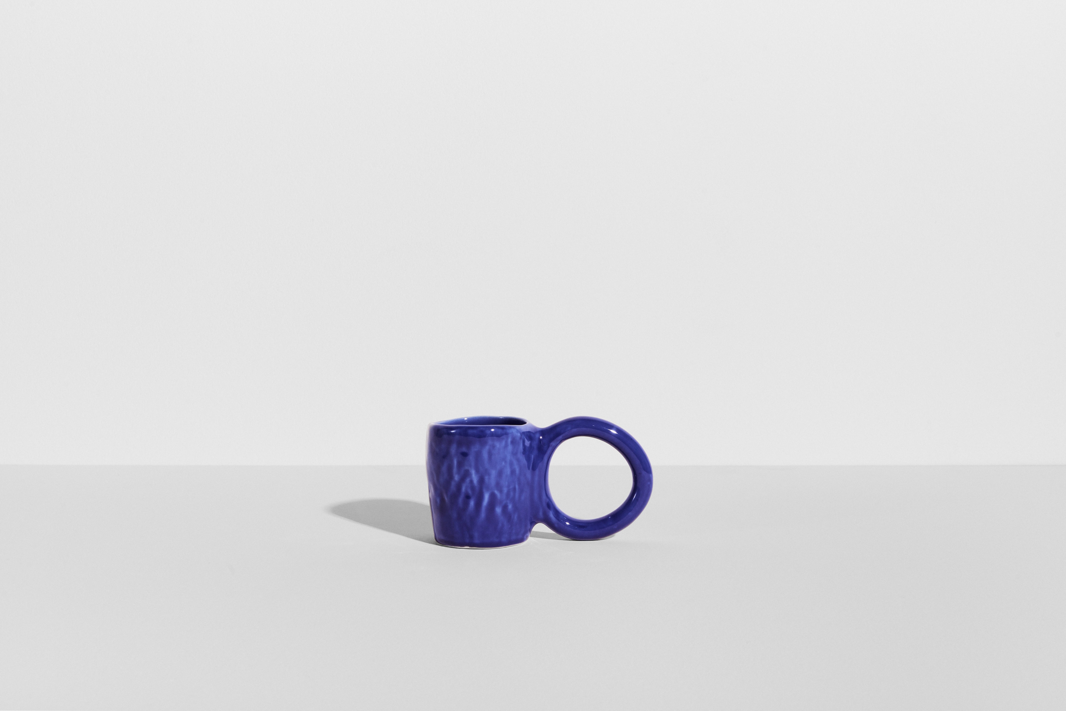 Donut mok met blauwe kleur