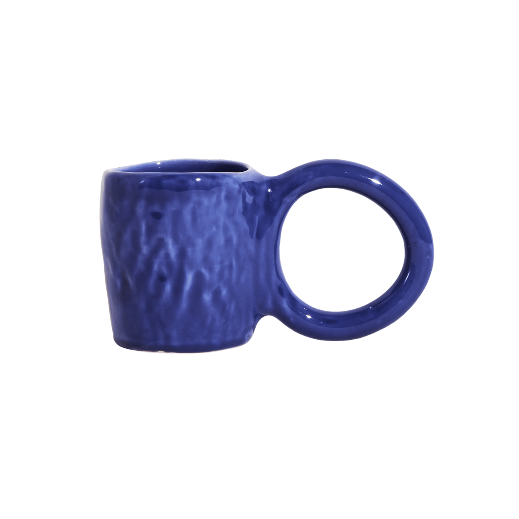 Donut mok met blauwe kleur