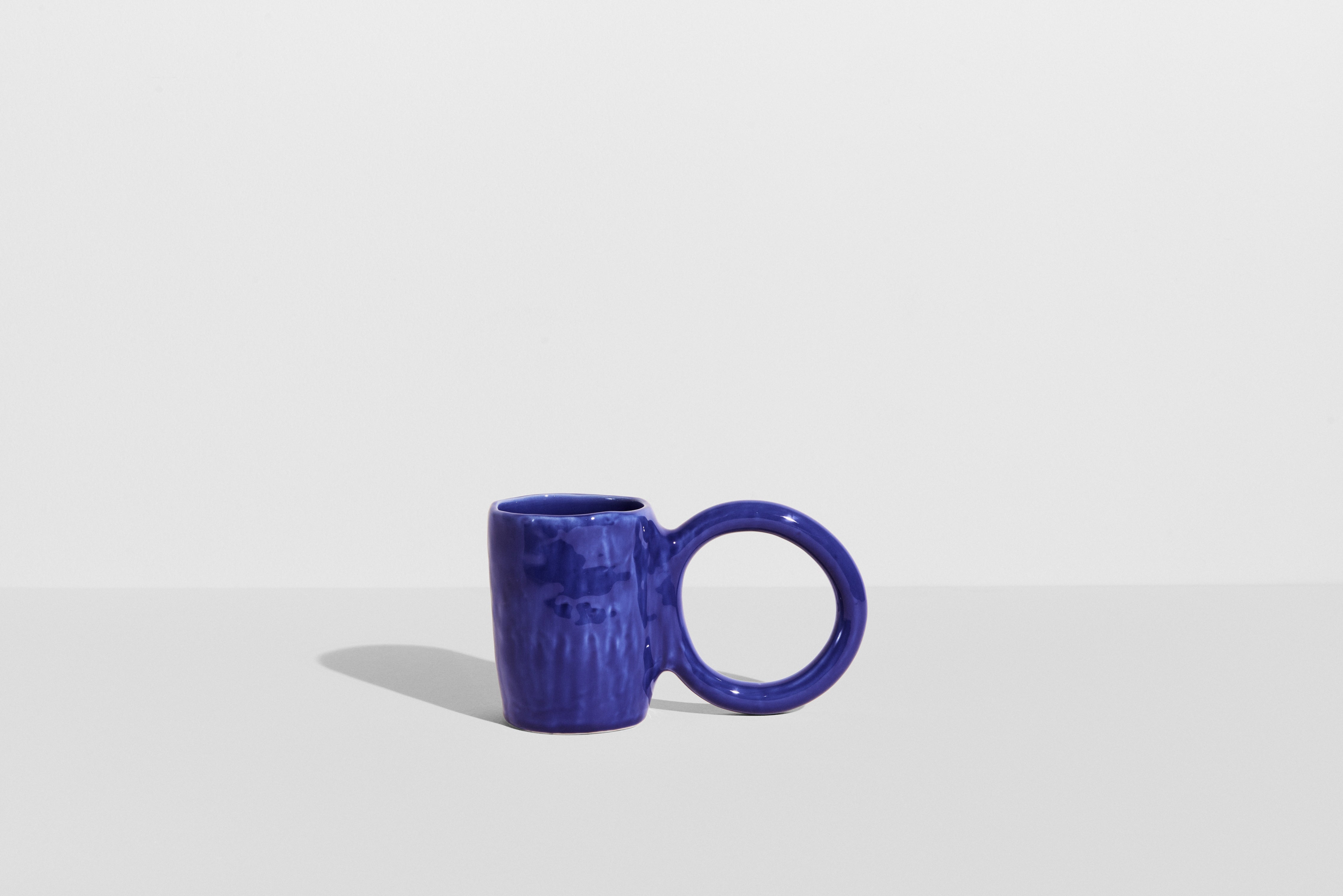 Donut mok met blauwe kleur