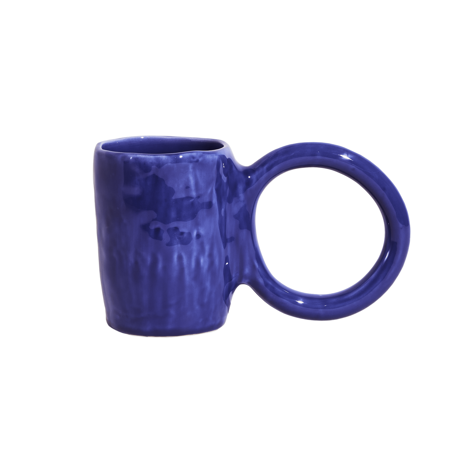 Donut mok met blauwe kleur