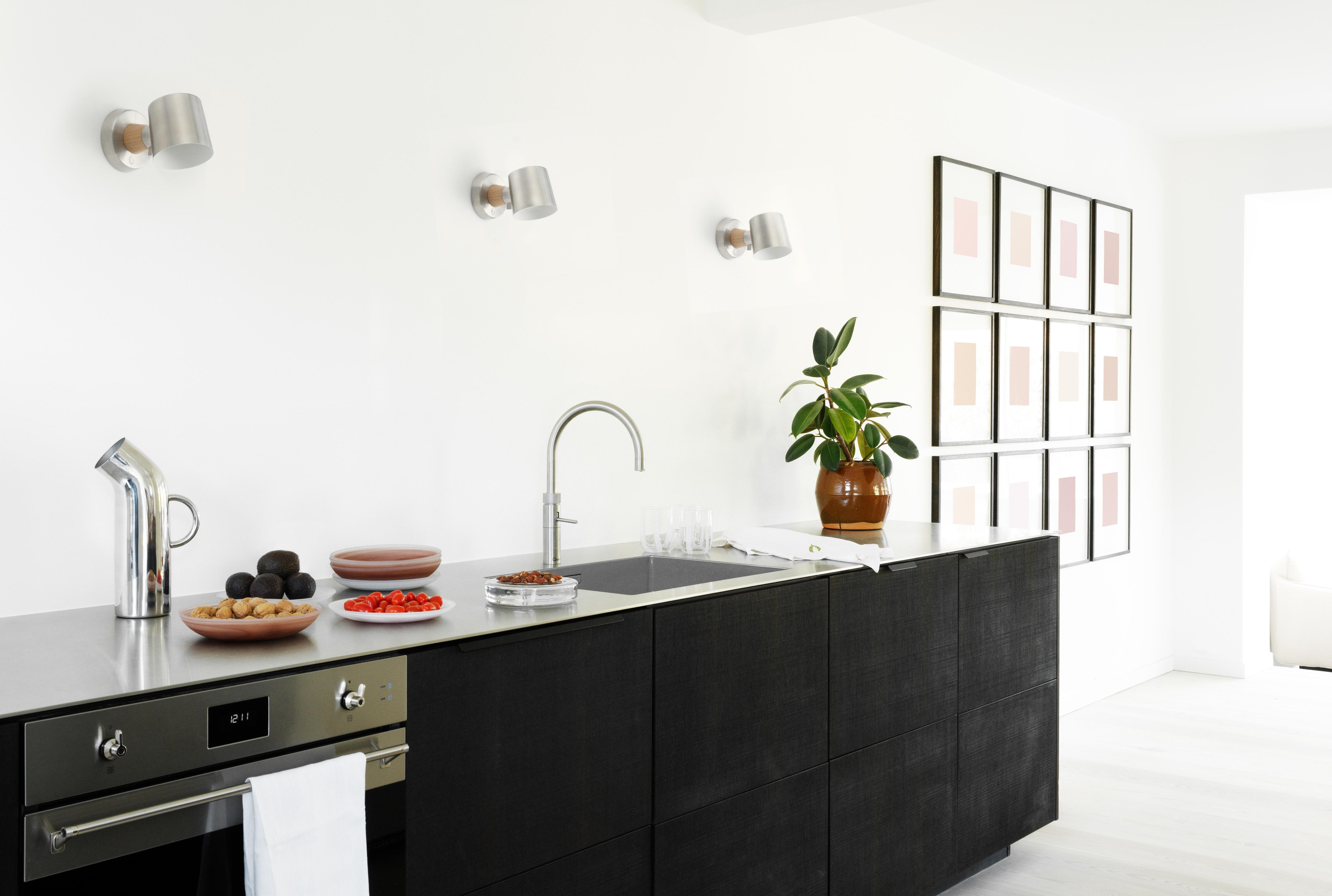 Adjustable Wall Lamp RISE Stainless Steel