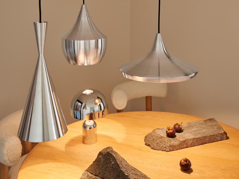UNBEATEN FAT silver pendant lamp