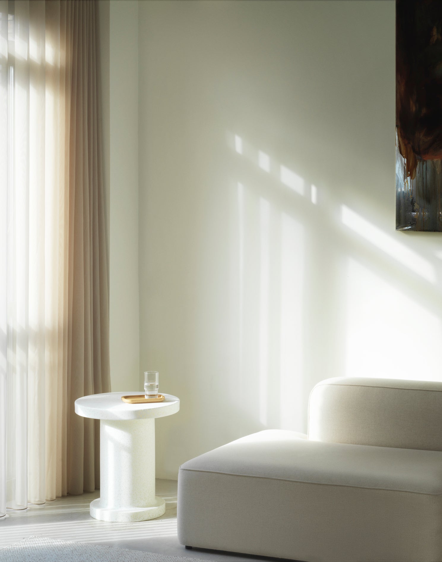 Bijzettafel BIT SIDE wit