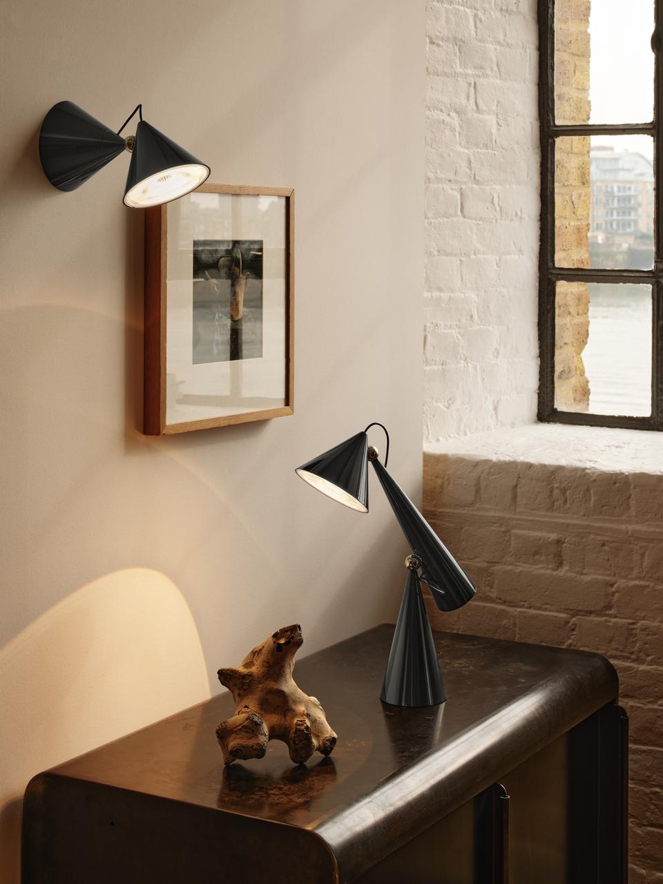 Tischlampe POSE silber