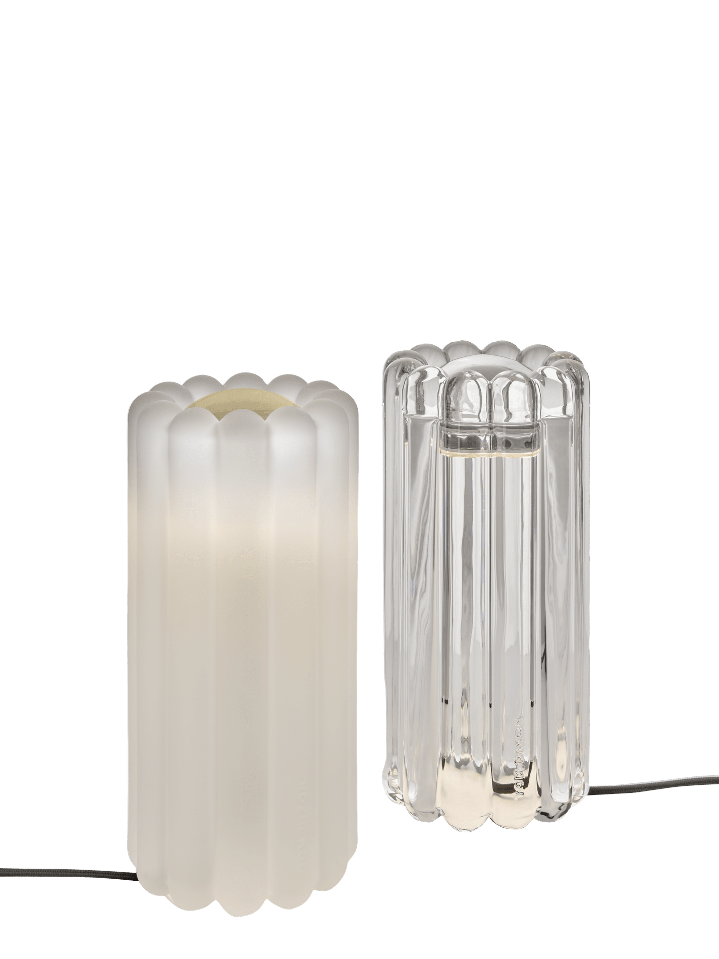 Tafellamp PRESS matglas