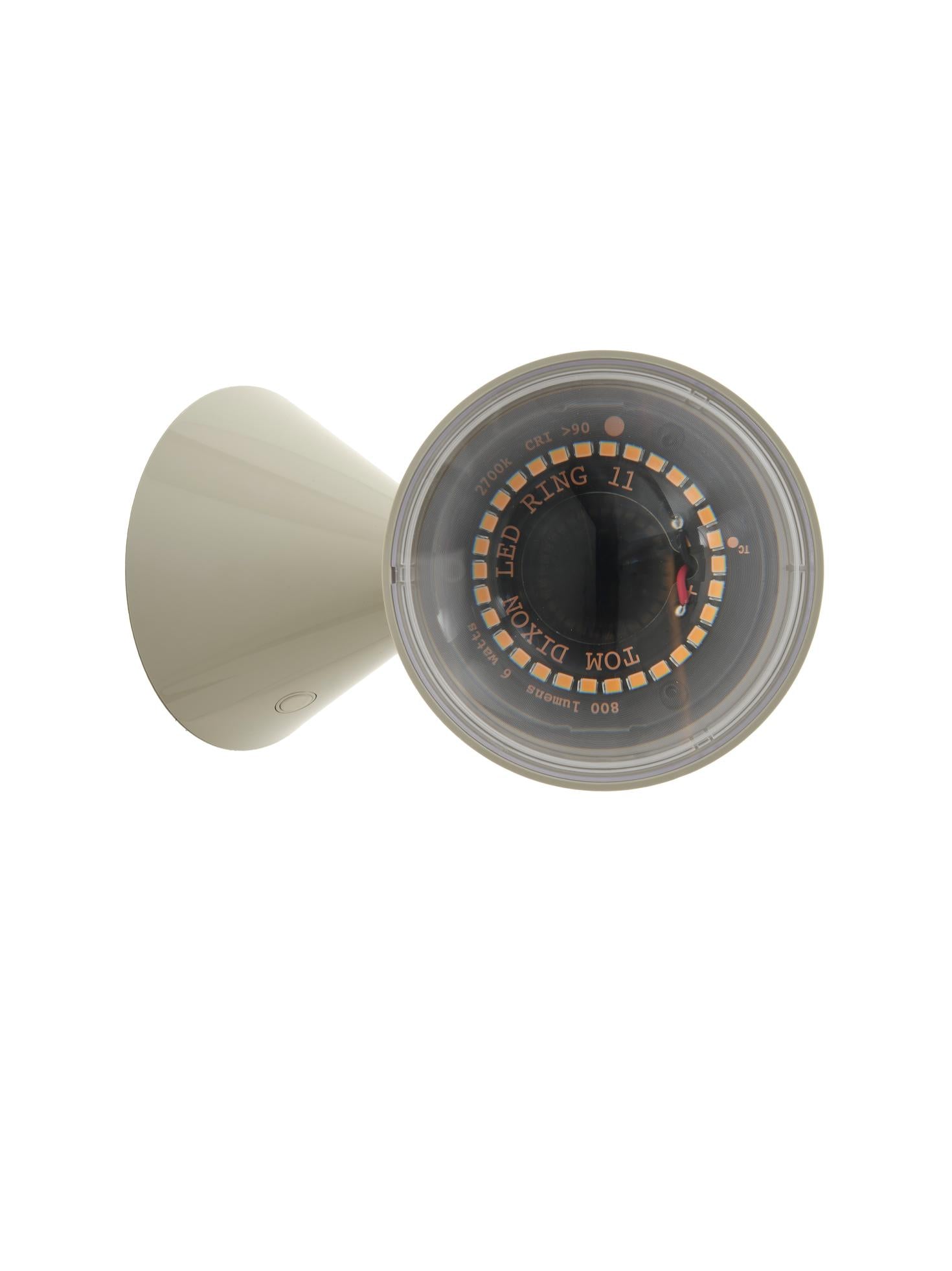 Verstelbare wandlamp POSE crème