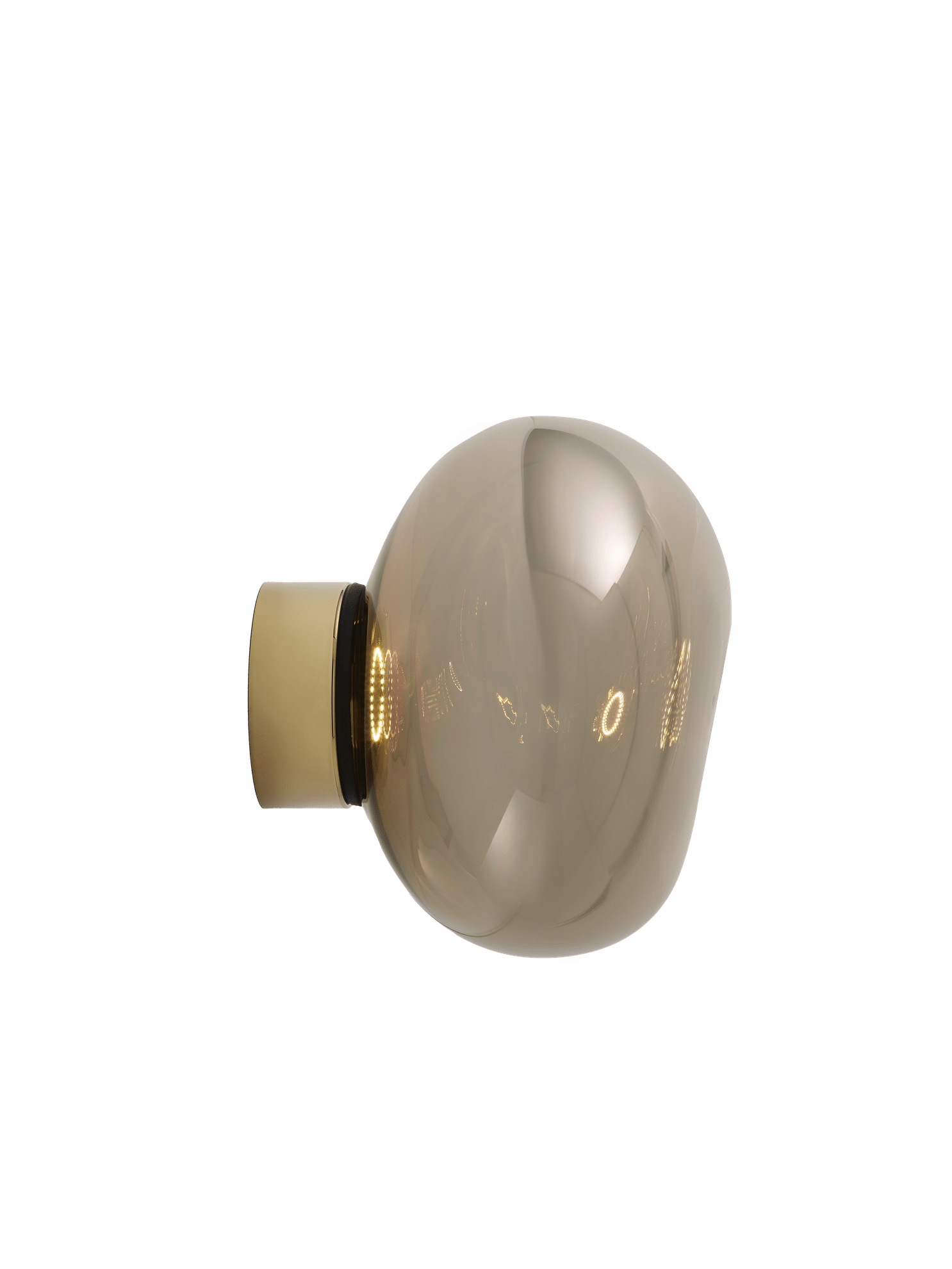 Wandlamp MELT bruin